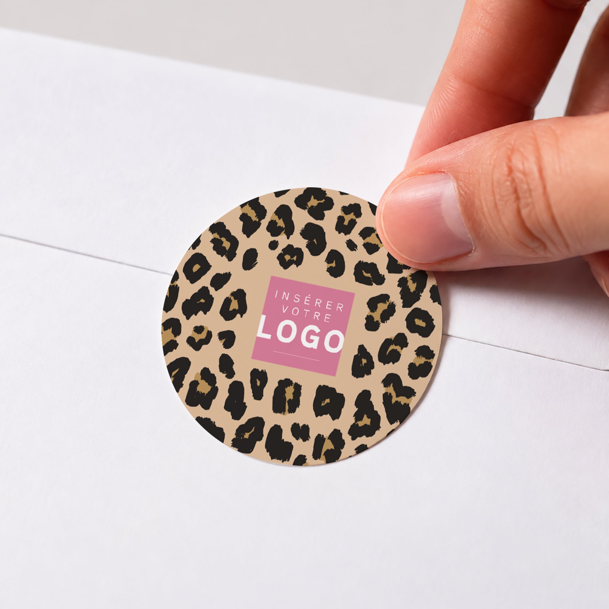 Esprit sauvage | Vœux professionnels • Sticker • Rond photo N° 1