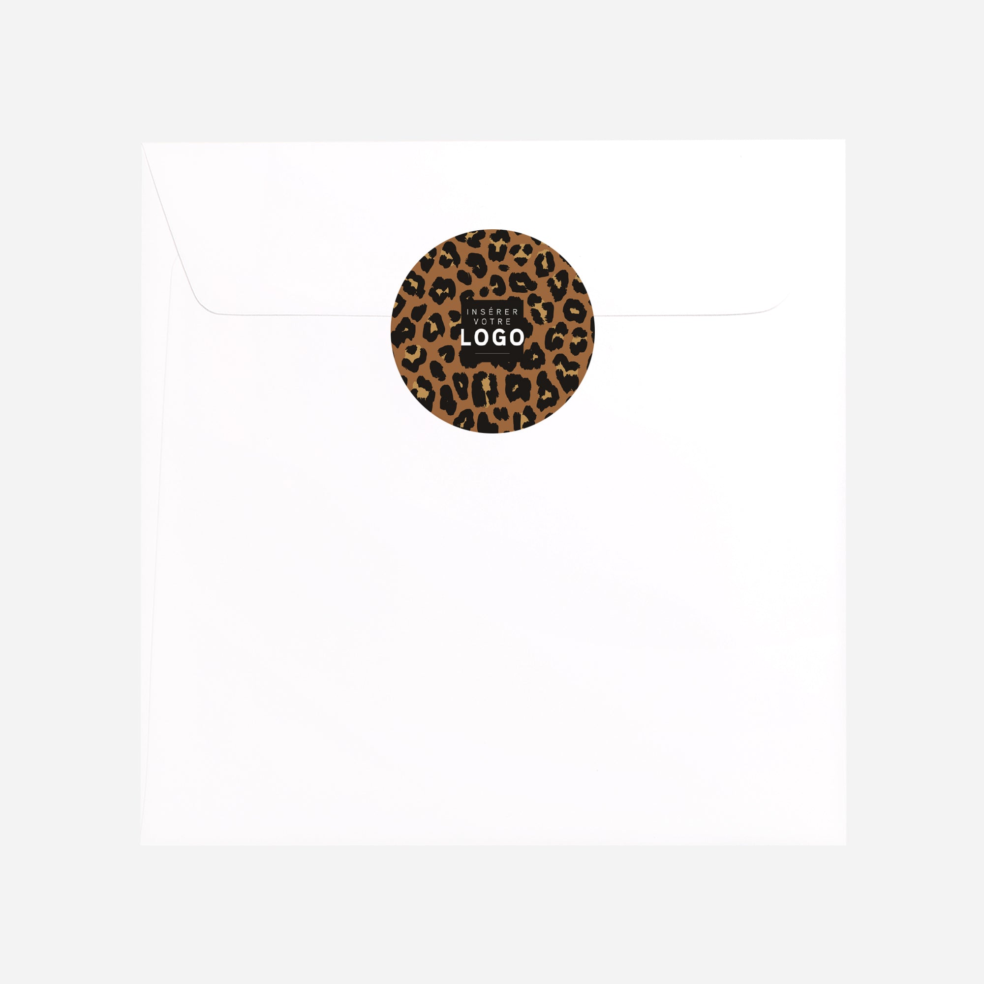 Style Sauvage | Vœux professionnels • Sticker • Rond photo N° 3