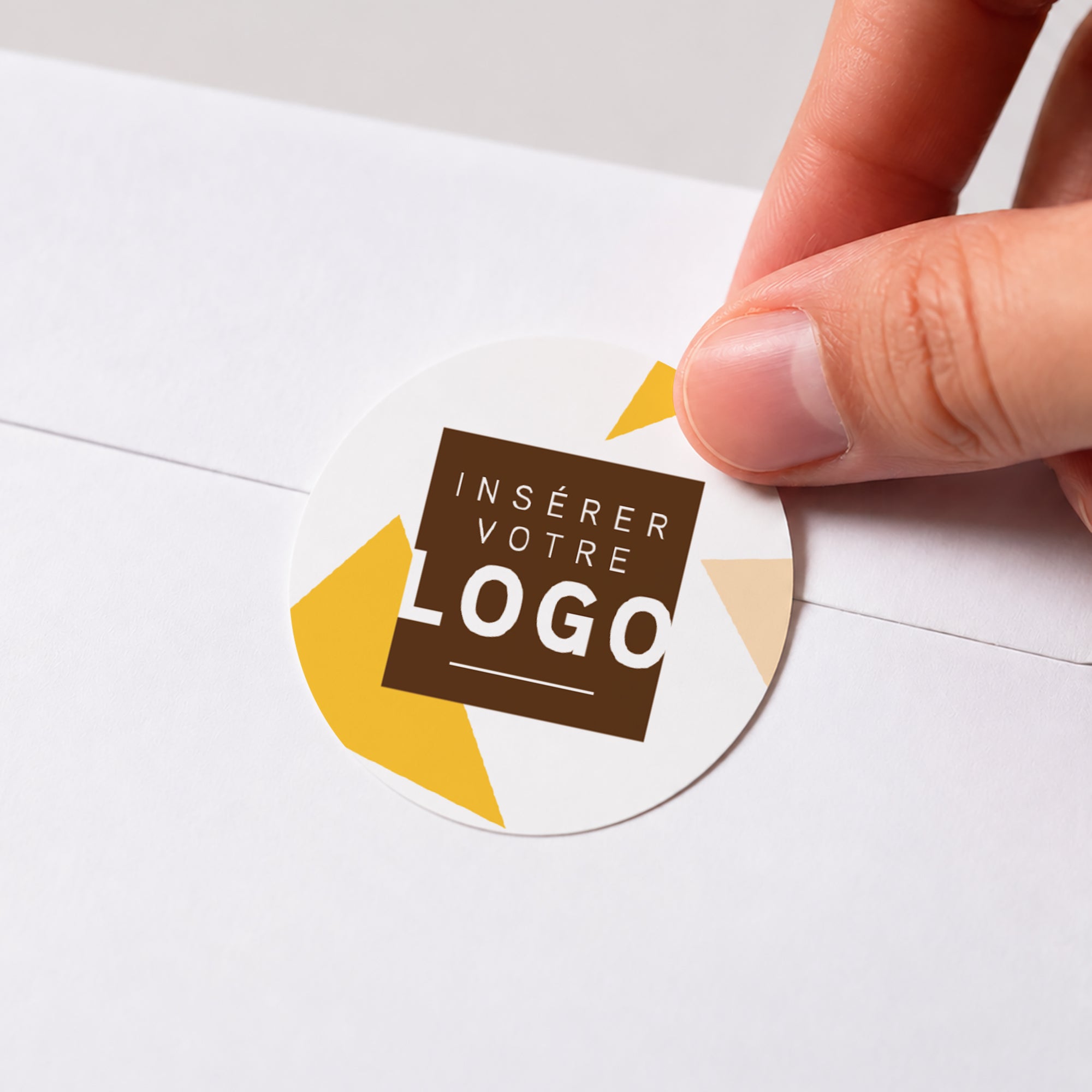 Instant Sourire | Vœux professionnels • Sticker • Rond photo N° 1