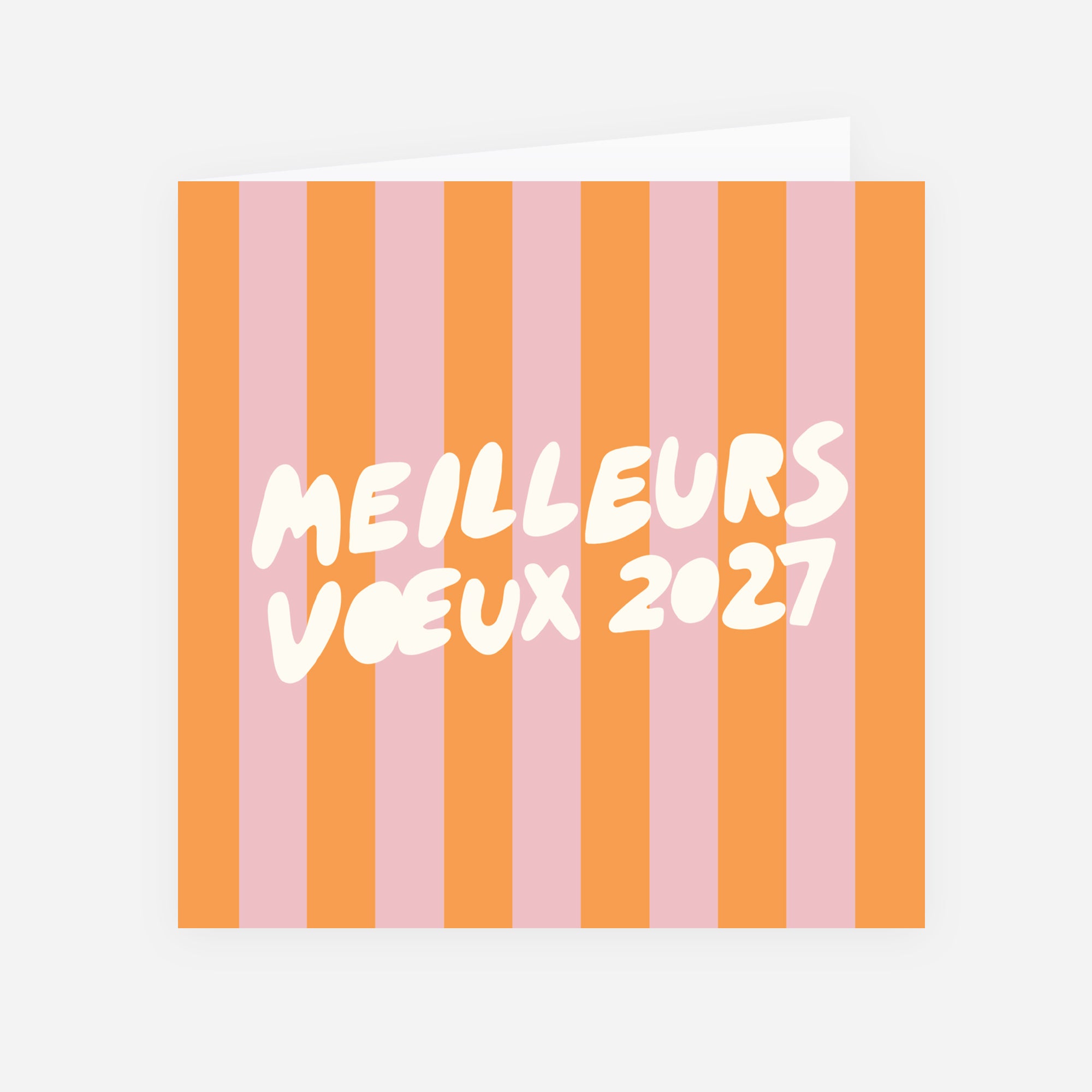 Vœux vitaminés | Vœux professionnels • Carte de voeux • Carré double photo N° 1