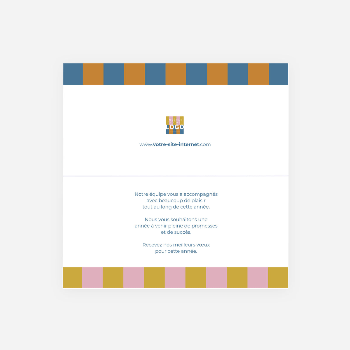 Imaginer, rassembler, avancer | Vœux professionnels • Carte de voeux • Panoramique pliable photo N° 2