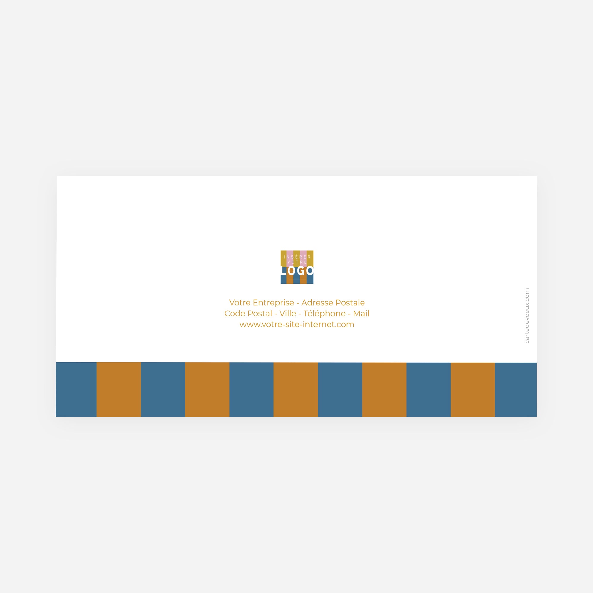 Imaginer, rassembler, avancer | Vœux professionnels • Carte de voeux • Rectangle double photo N° 3