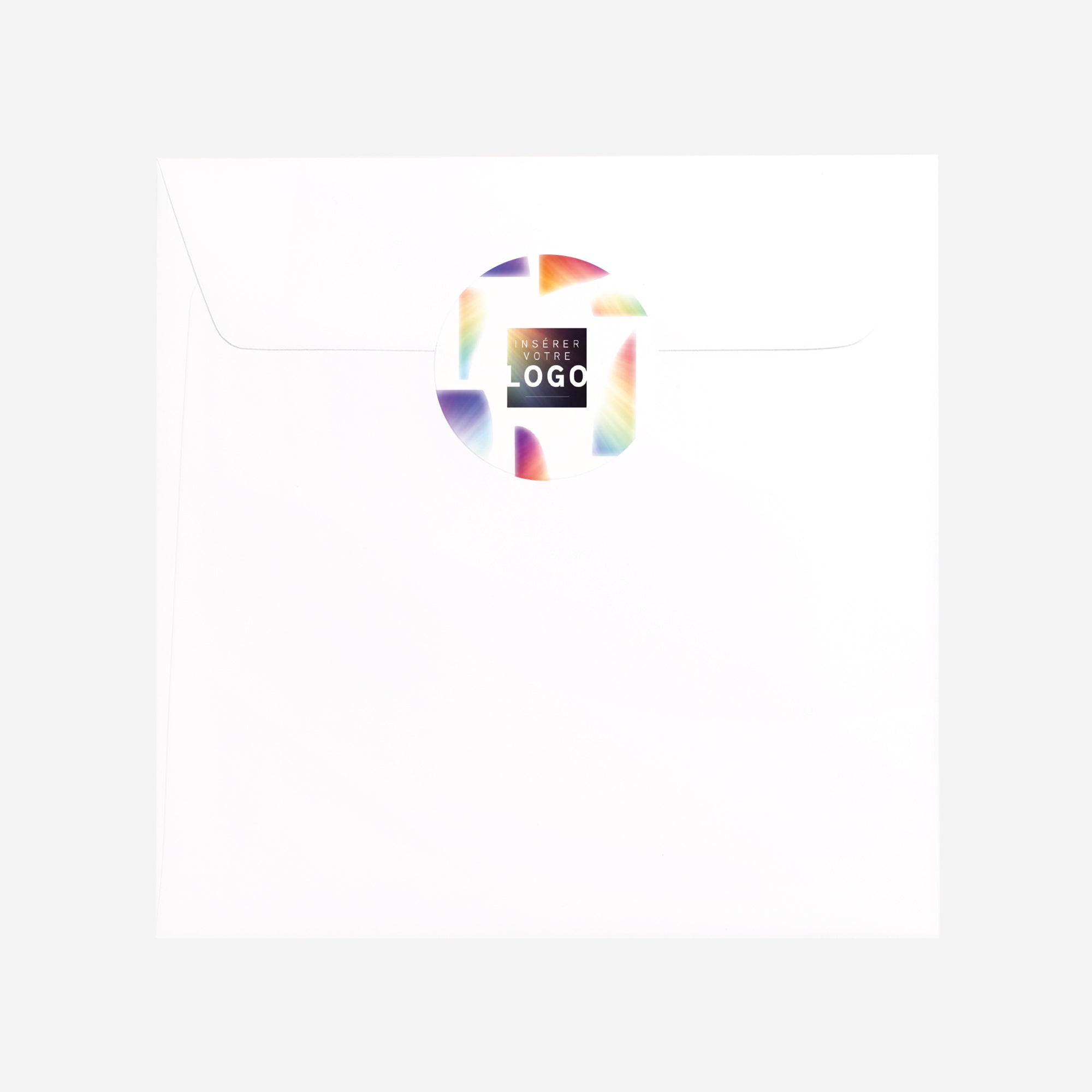 Horizon Lumineux | Vœux professionnels • Sticker • Rond photo N° 3