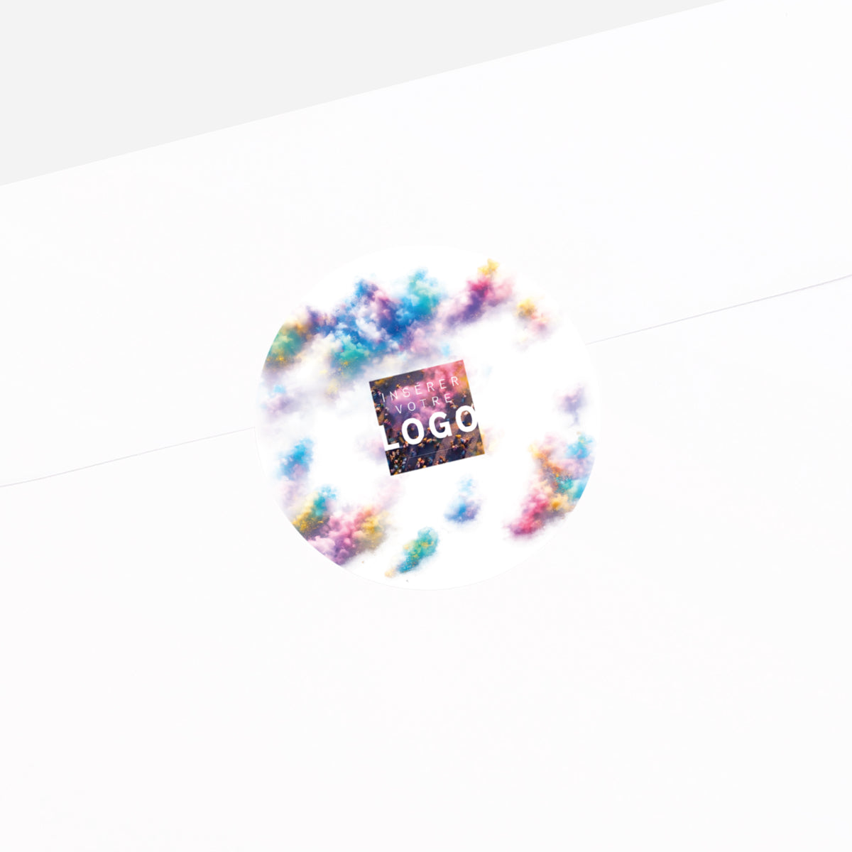 Ensemble en Couleurs | Vœux professionnels • Sticker • Rond photo N° 2