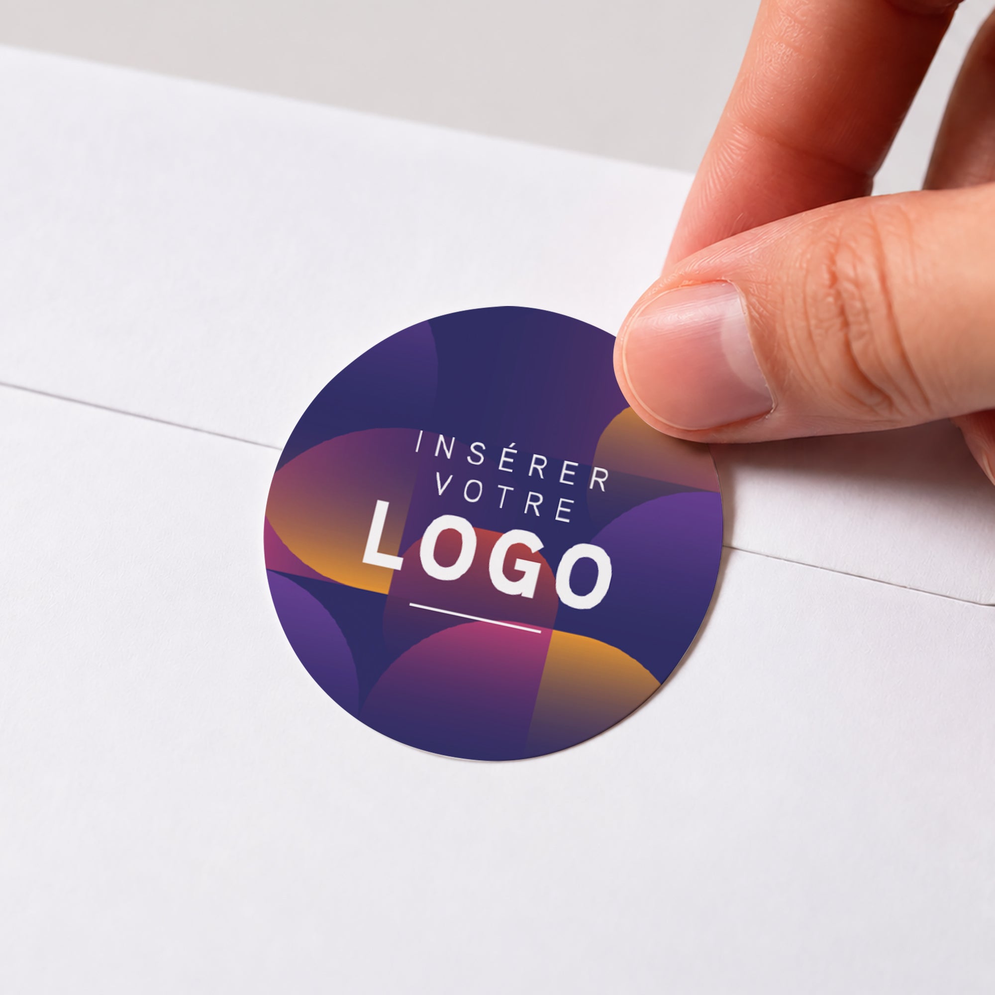 Horizon Graphique | Vœux professionnels • Sticker • Rond photo N° 1
