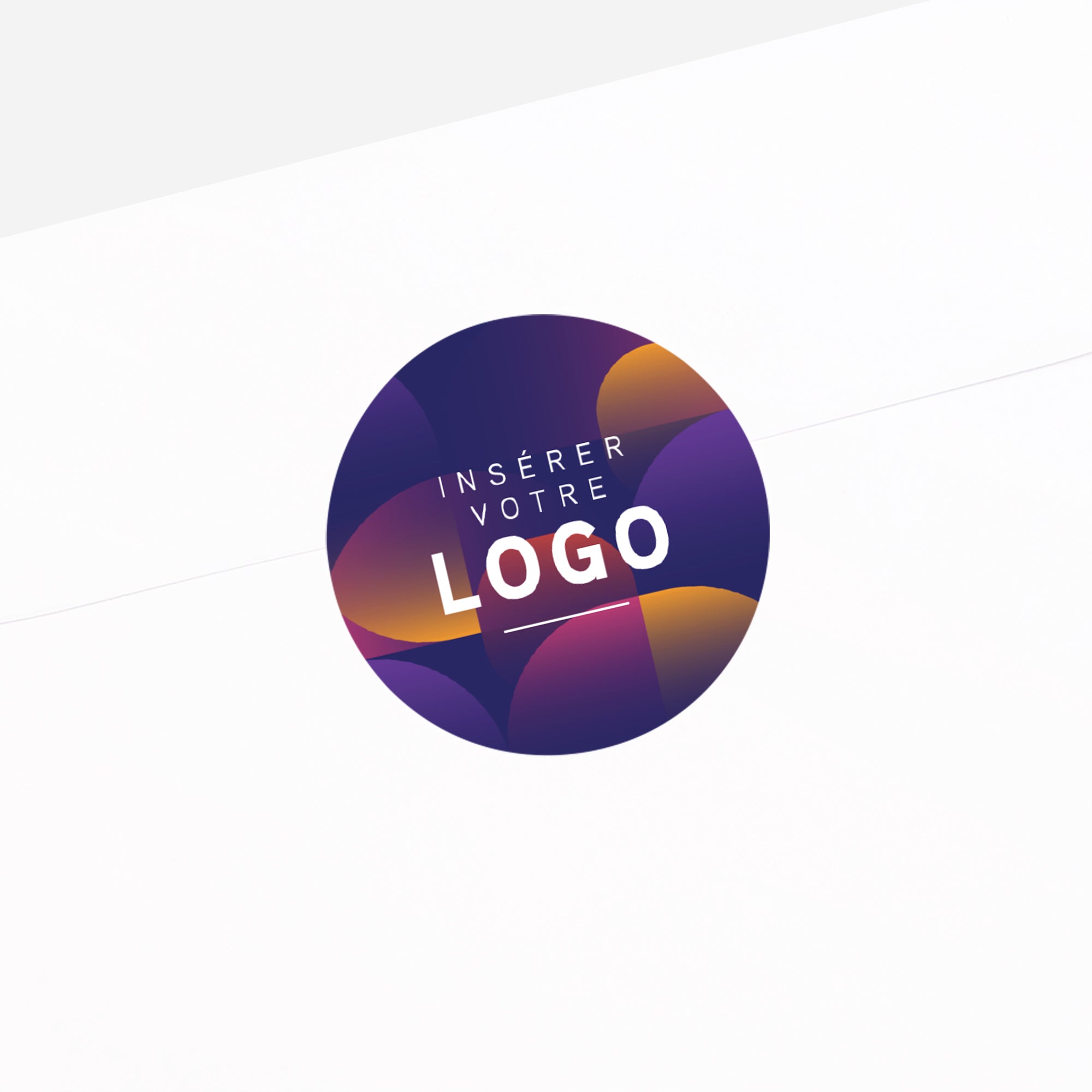 Horizon Graphique | Vœux professionnels • Sticker • Rond photo N° 2