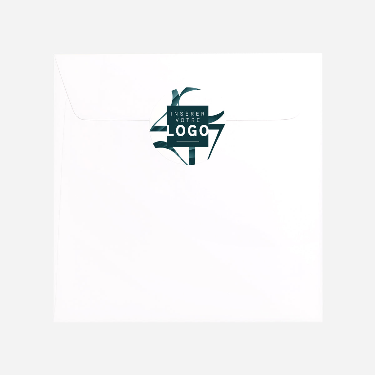 Faisceaux Graphiques | Vœux professionnels • Sticker • Rond photo N° 3