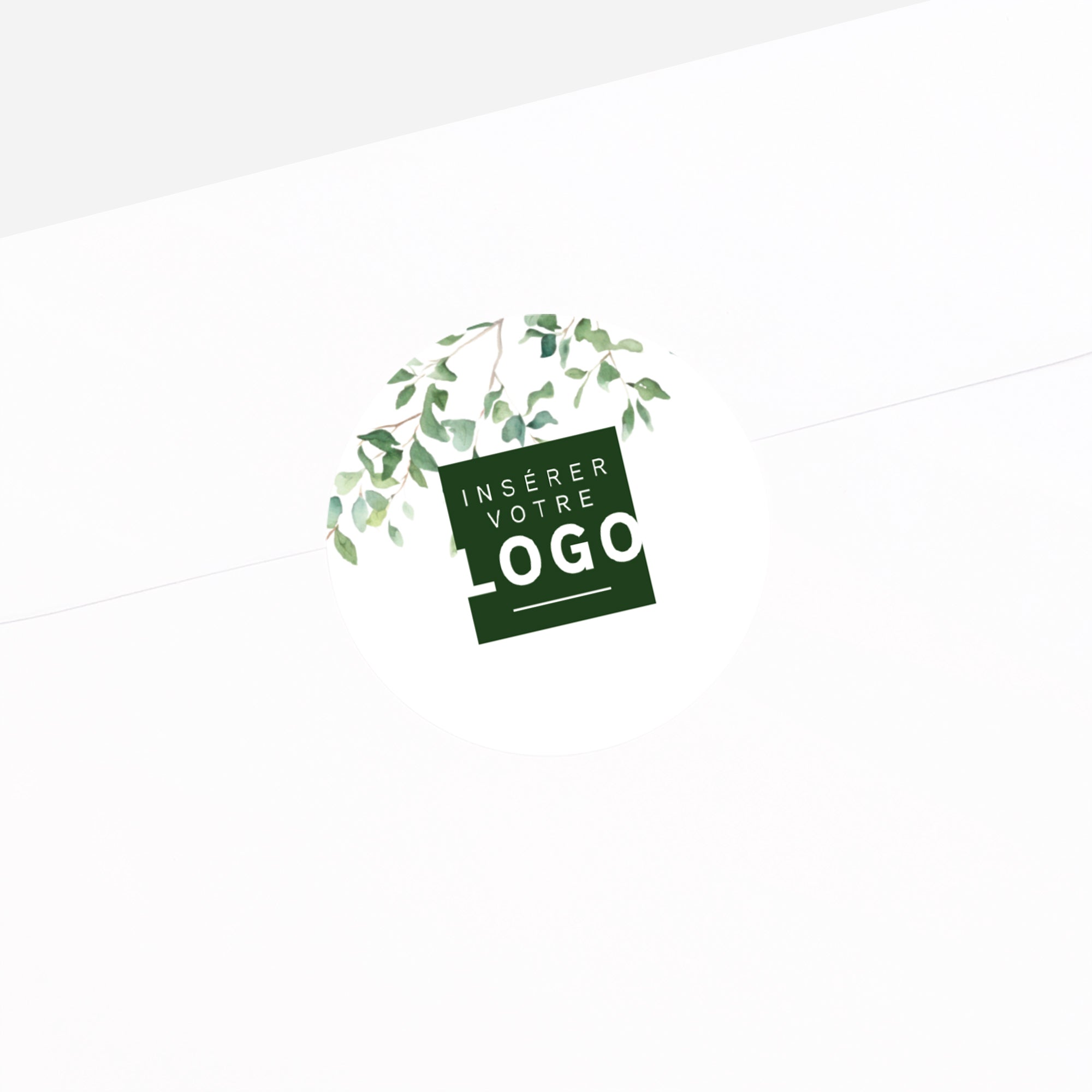 Suspension Naturelle | Vœux professionnels • Sticker • Rond photo N° 2
