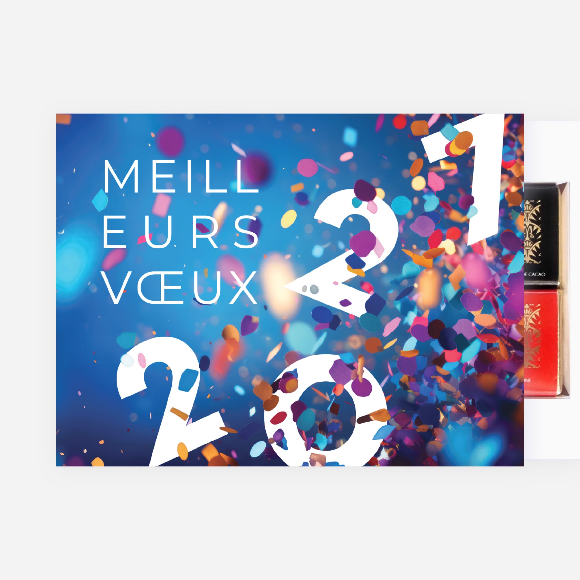 Explosion de Fête | Vœux professionnels • Boite chocolat personnalisée • Chocolats Maxim's photo N° 2