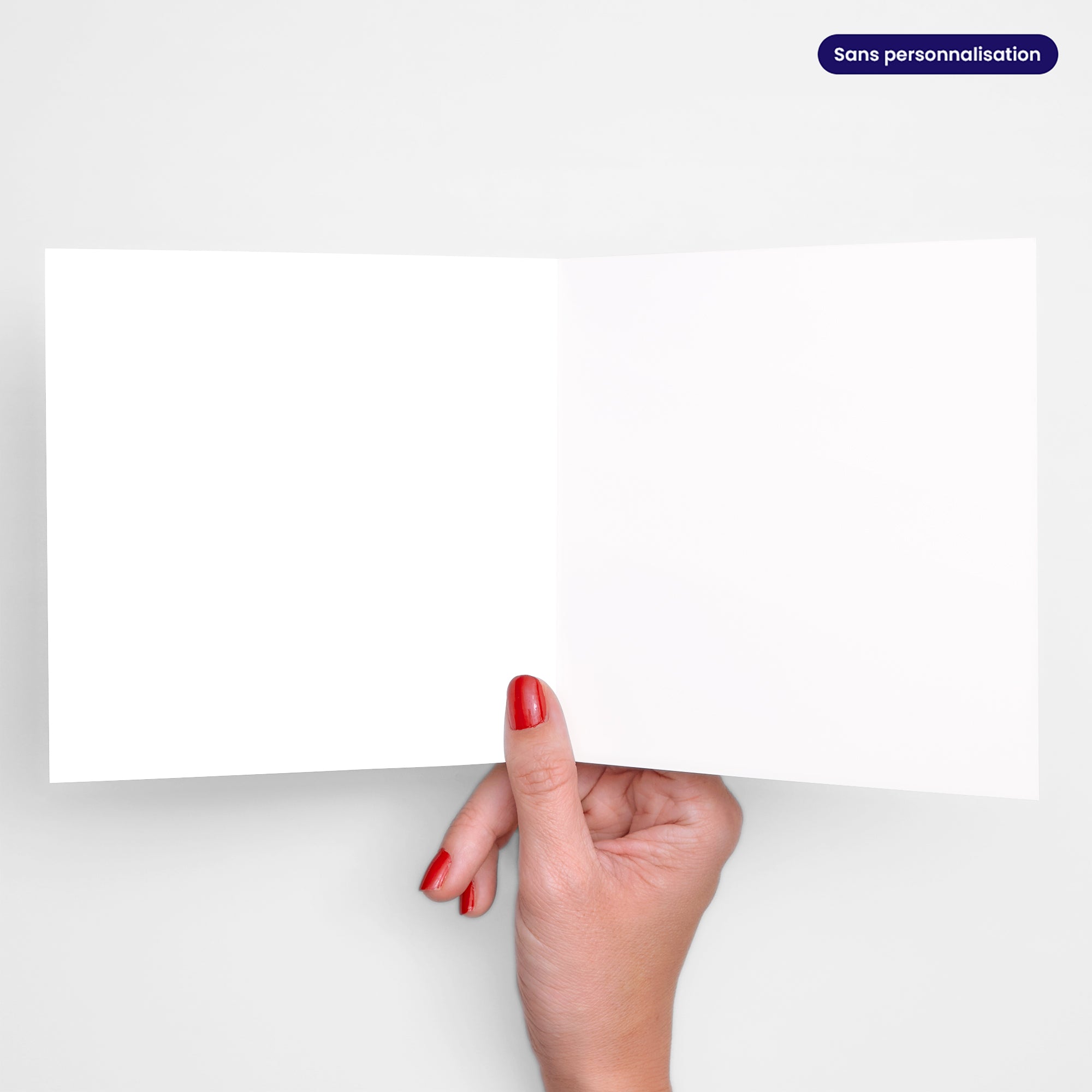 Allure 3D | Vœux professionnels • Carte de voeux • Carré double photo N° 4