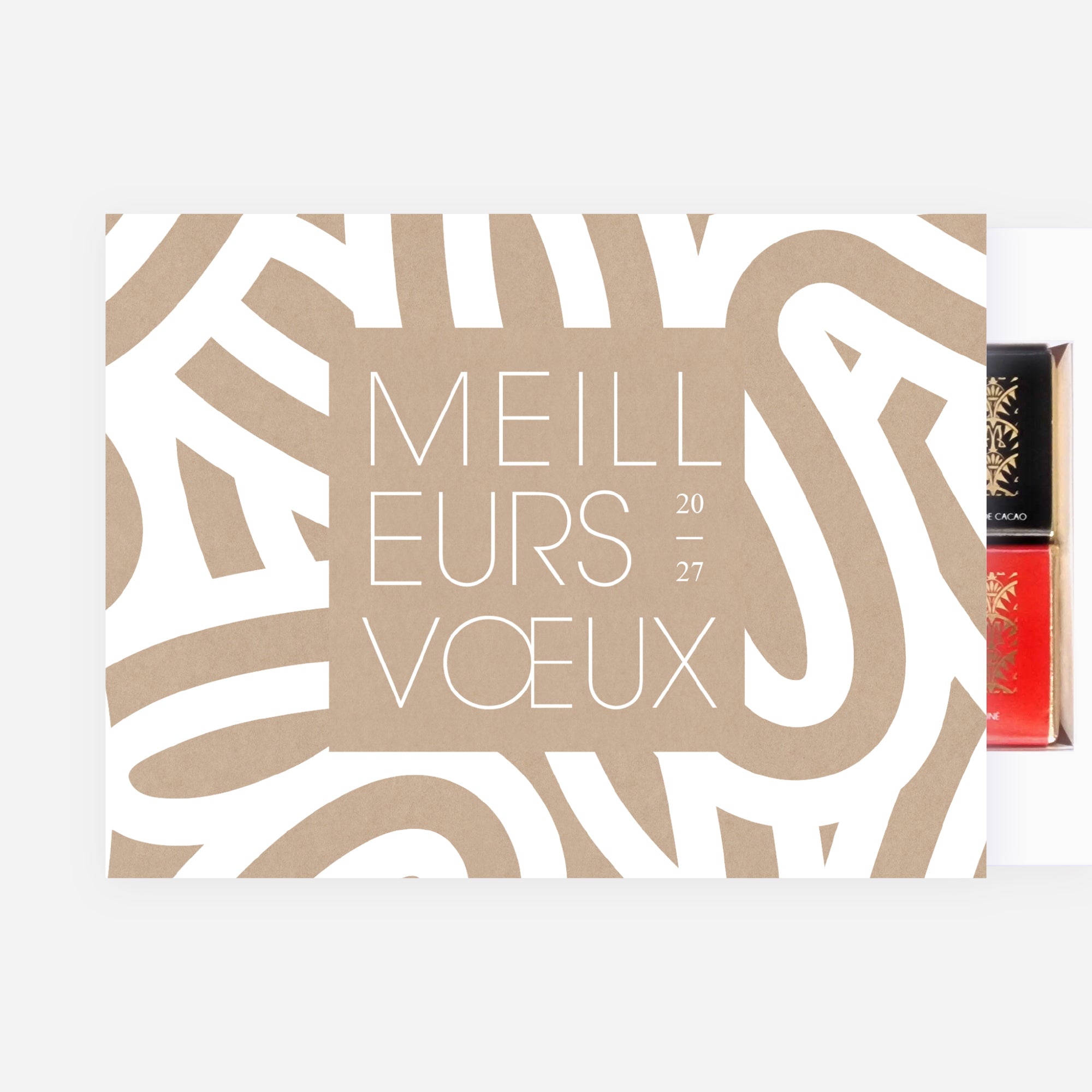 Signature Kraft | Vœux professionnels • Boite chocolat personnalisée • Chocolats Maxim's photo N° 2