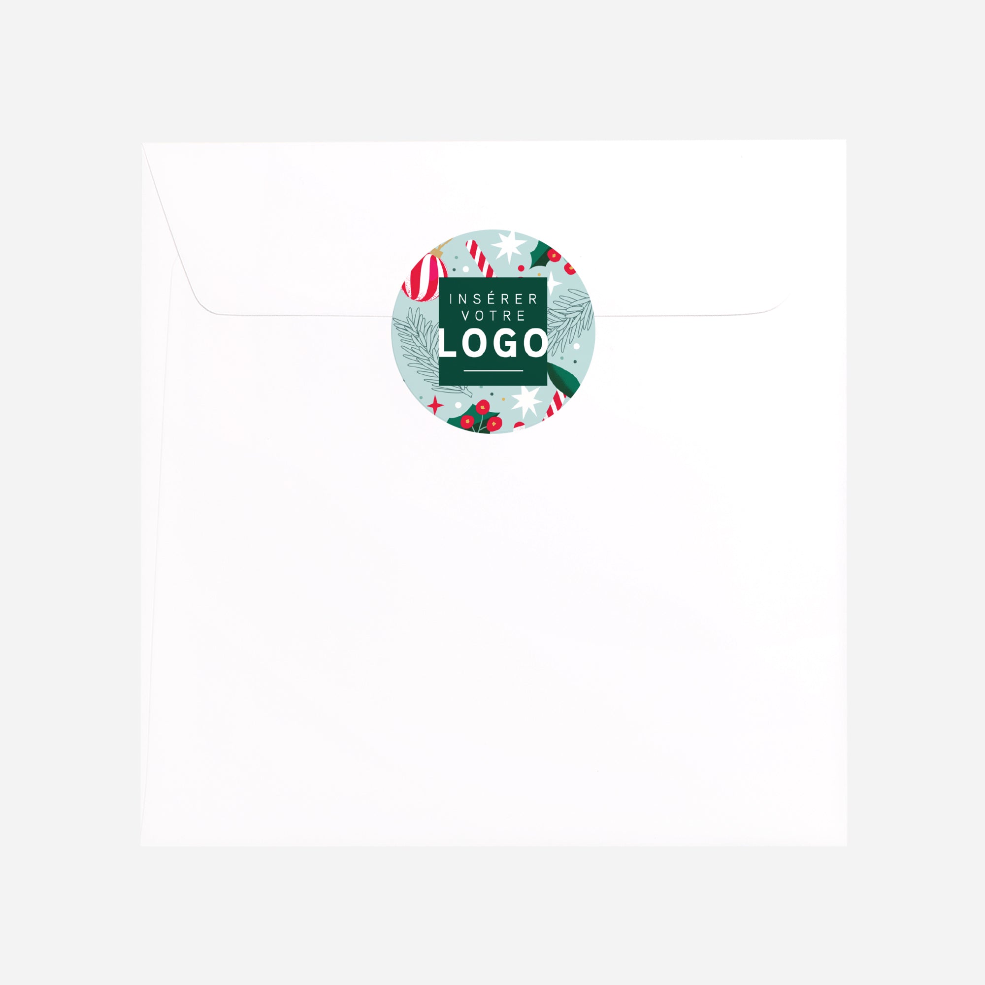 Douceurs de Noël | Vœux professionnels • Sticker • Rond photo N° 3
