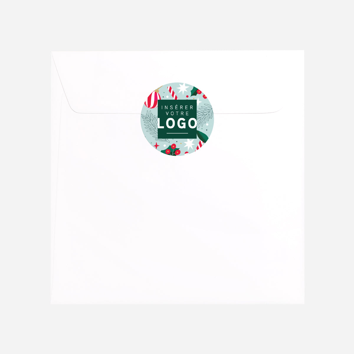 Douceurs de Noël | Vœux professionnels • Sticker • Rond photo N° 3