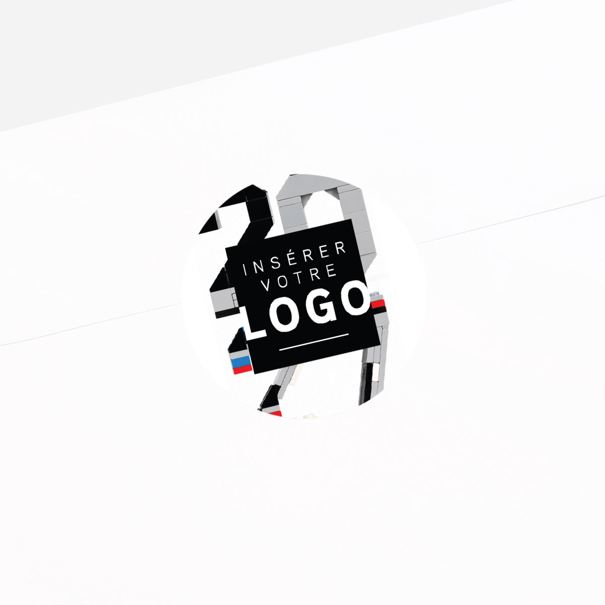 Pièce par Pièce | Vœux professionnels • Sticker • Rond photo N° 2