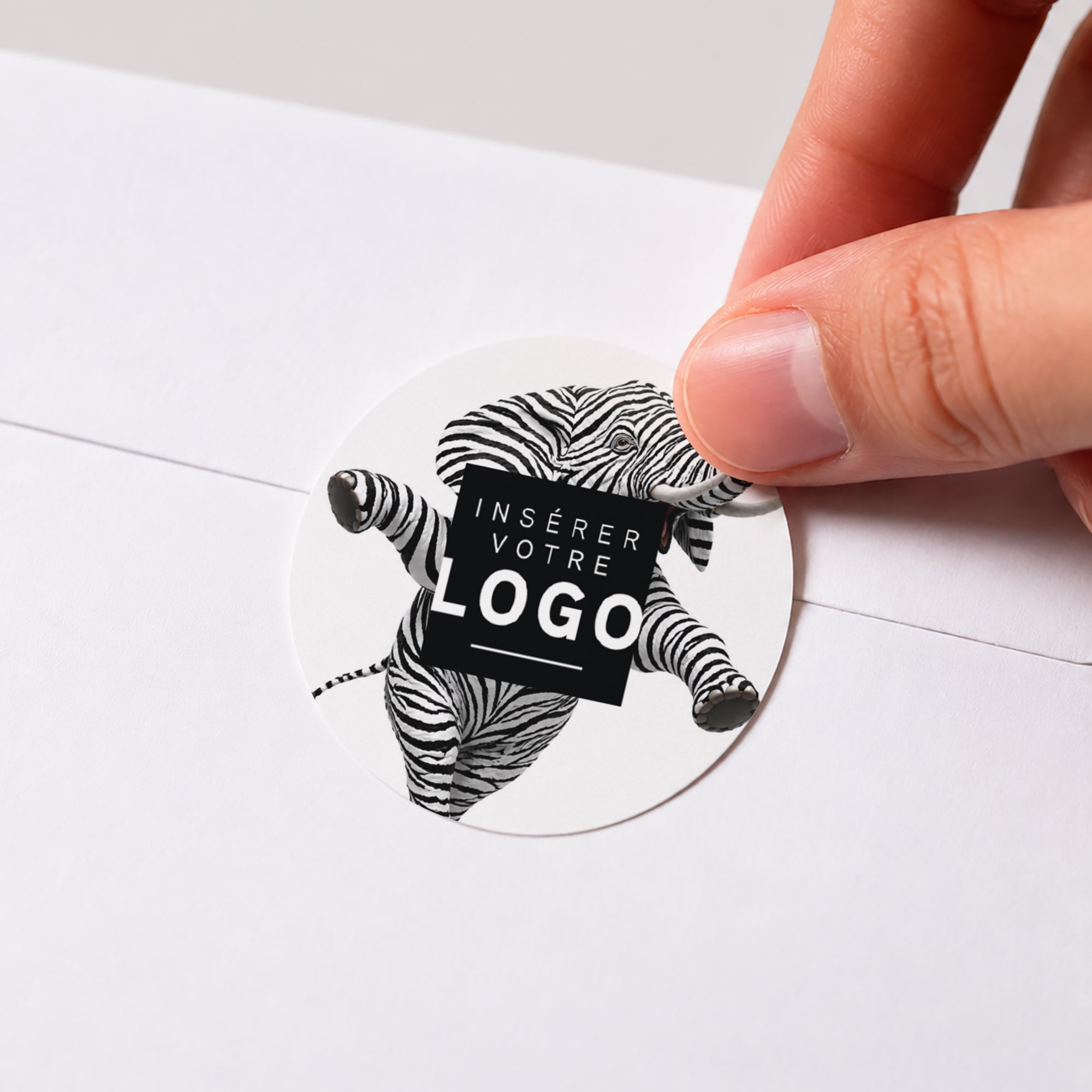 L’Art de la Différence | Vœux professionnels • Sticker • Rond photo N° 1