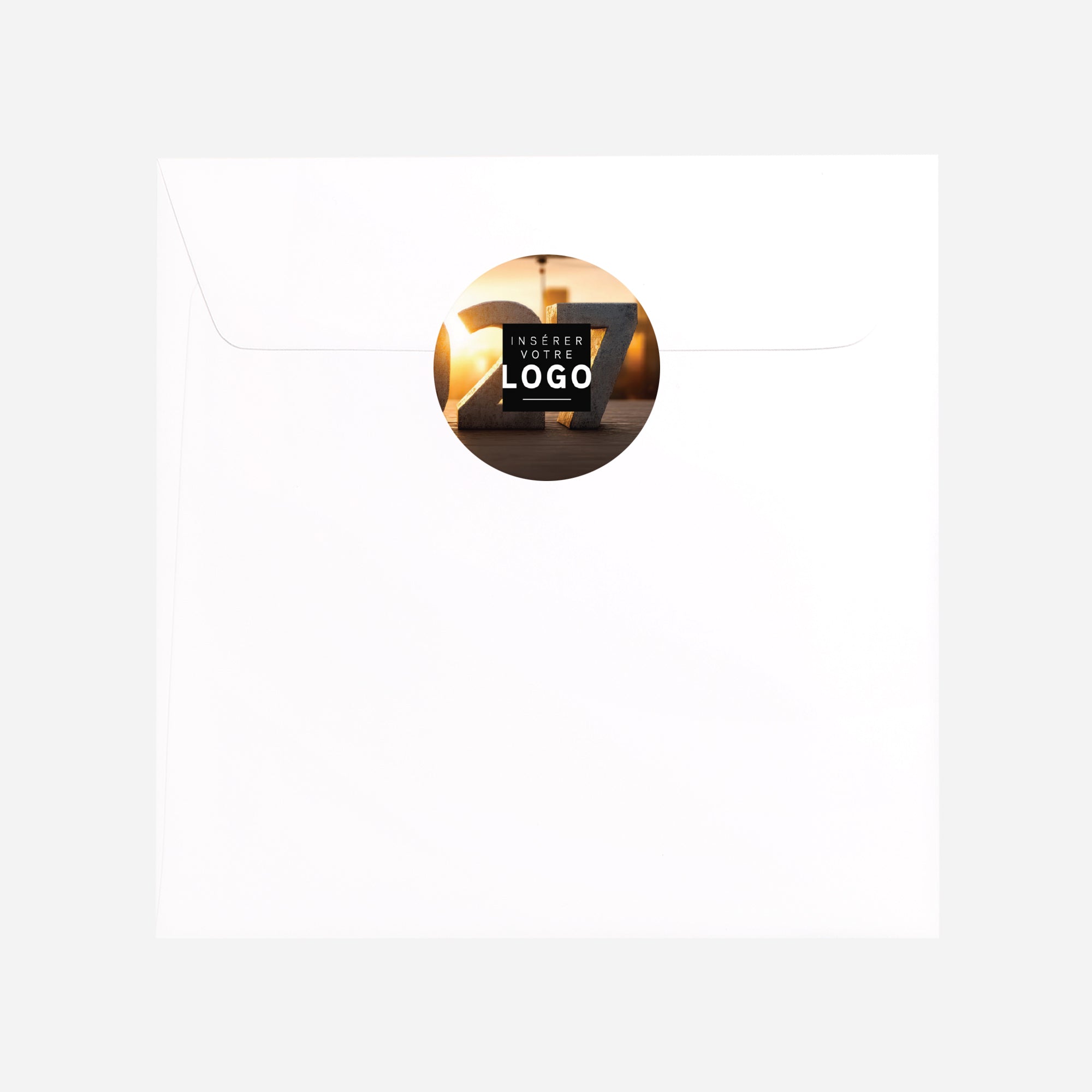 Fondations d’Avenir | Vœux professionnels • Sticker • Rond photo N° 3