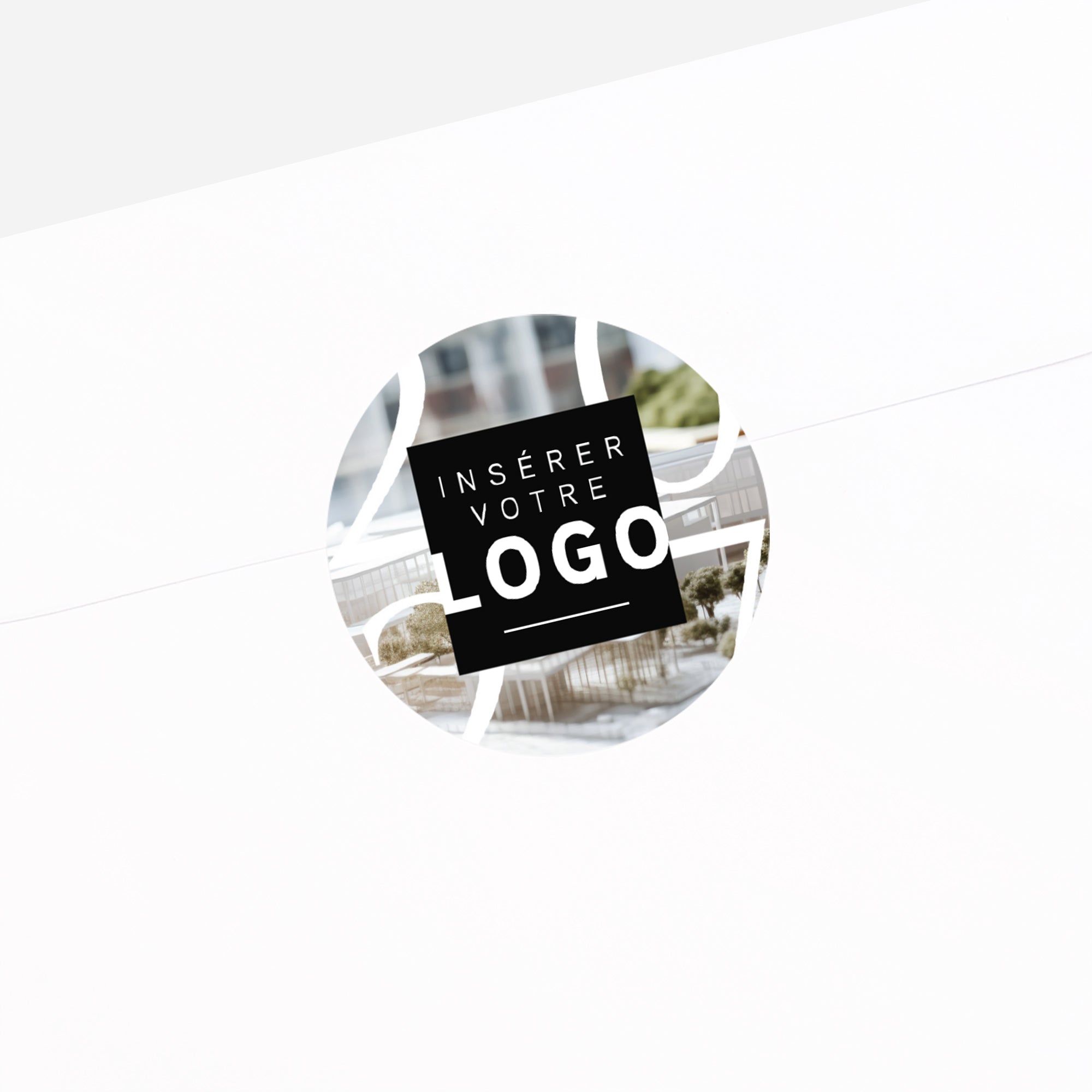 Concevoir l’Avenir | Vœux professionnels • Sticker • Rond photo N° 2