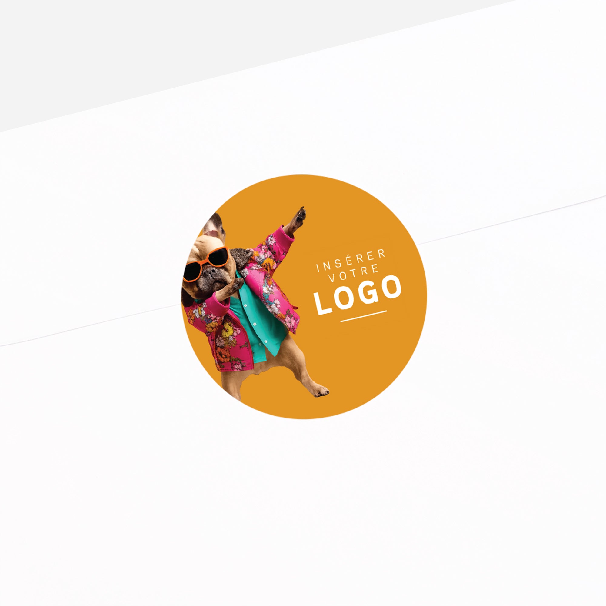 Le Grand Jeu | Vœux professionnels • Sticker • Rond photo N° 2