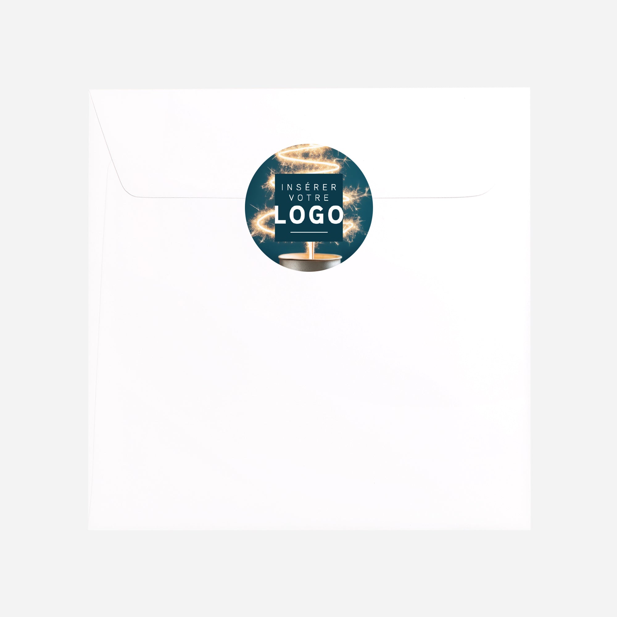 Étincelle d’Avenir | Vœux professionnels • Sticker • Rond photo N° 3