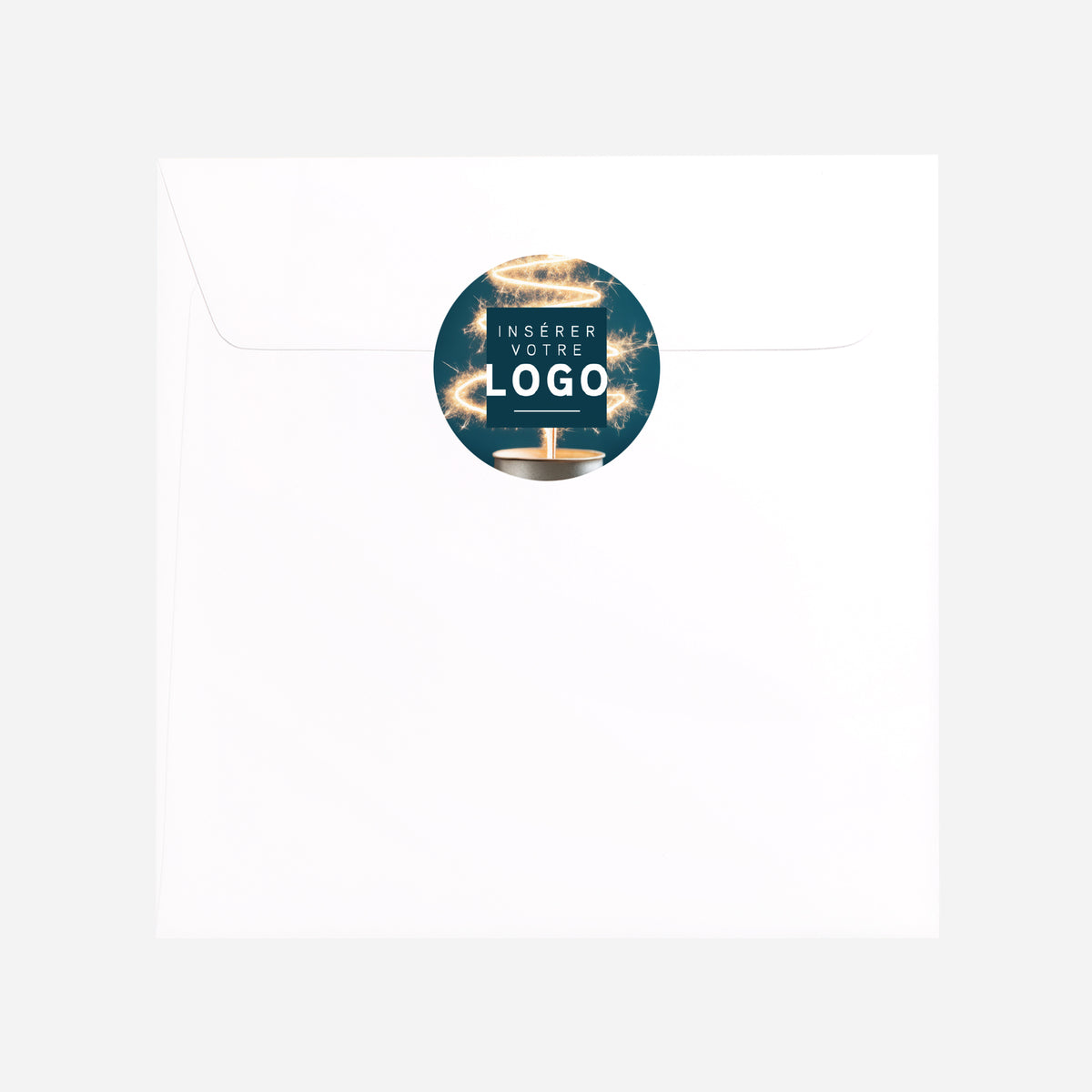 Étincelle d’Avenir | Vœux professionnels • Sticker • Rond photo N° 3