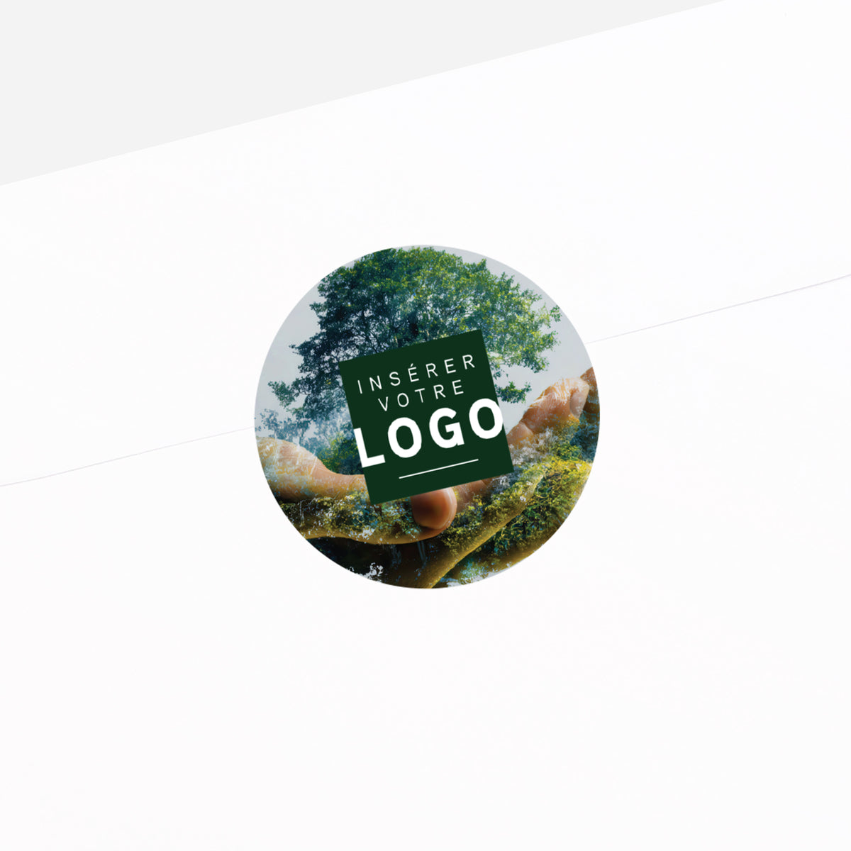 Héritage Durable | Vœux professionnels • Sticker • Rond photo N° 2