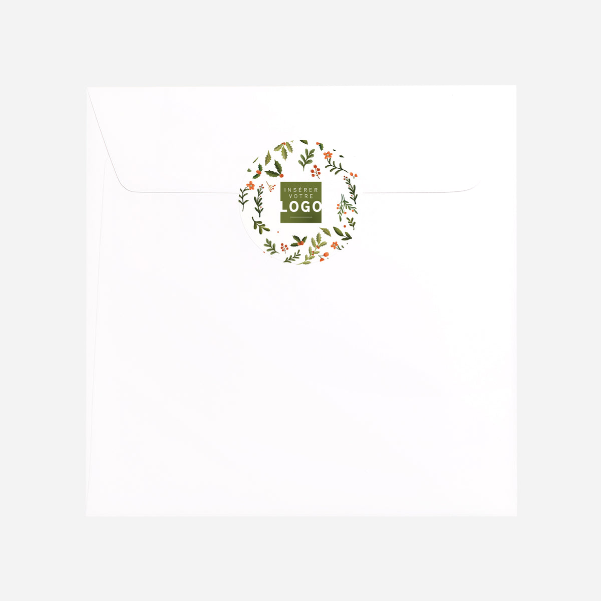 Houx | Vœux professionnels • Sticker • Rond photo N° 3