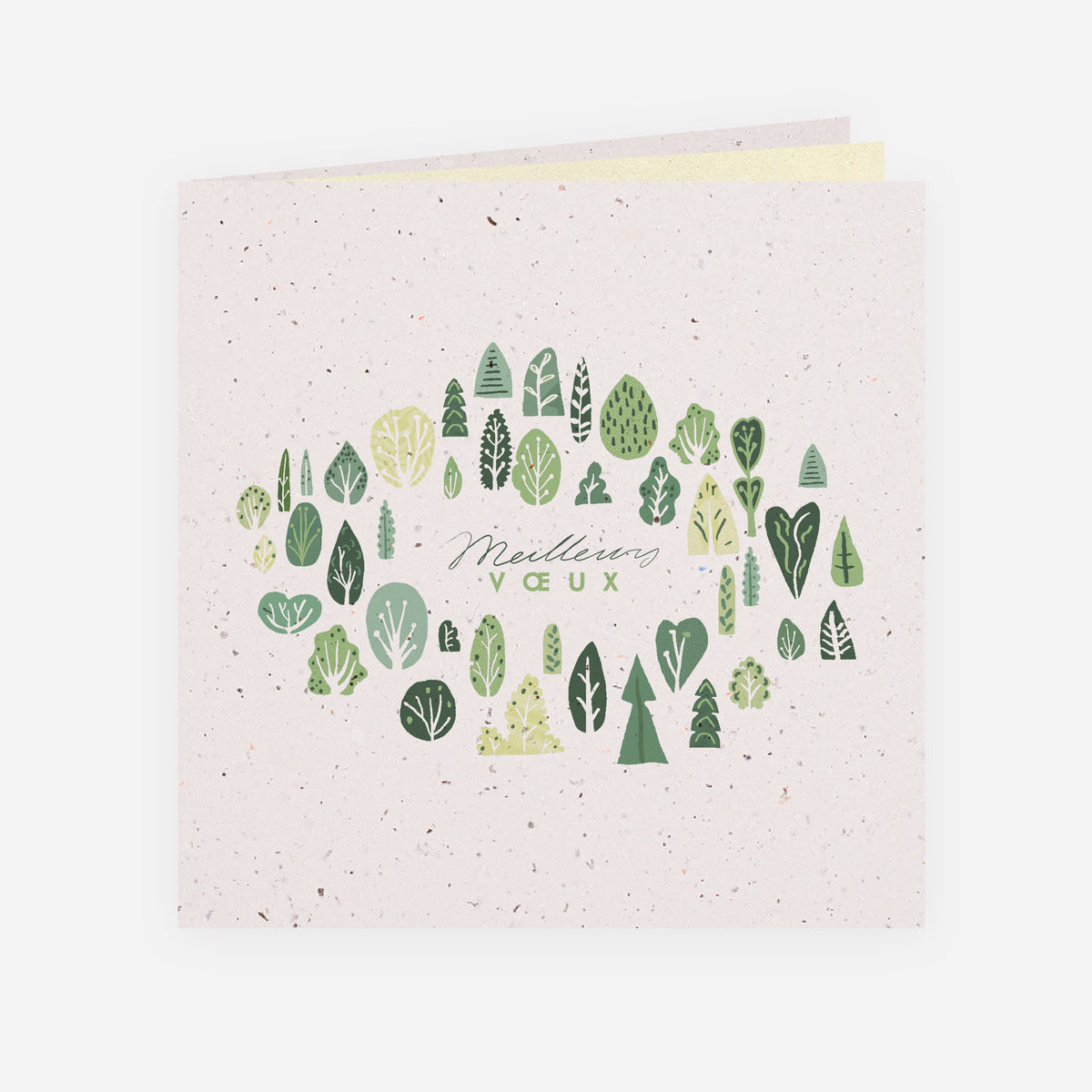 Multi trees | Vœux professionnels • Carte de voeux • À planter pliable photo N° 1