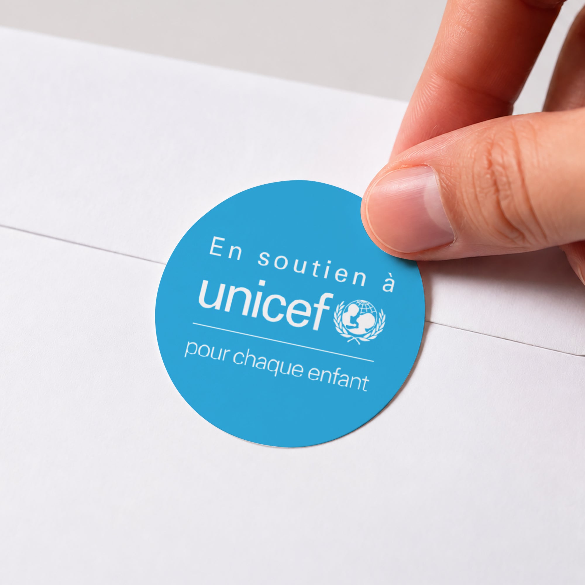 UNICEF | Vœux professionnels • Sticker • Rond photo N° 1