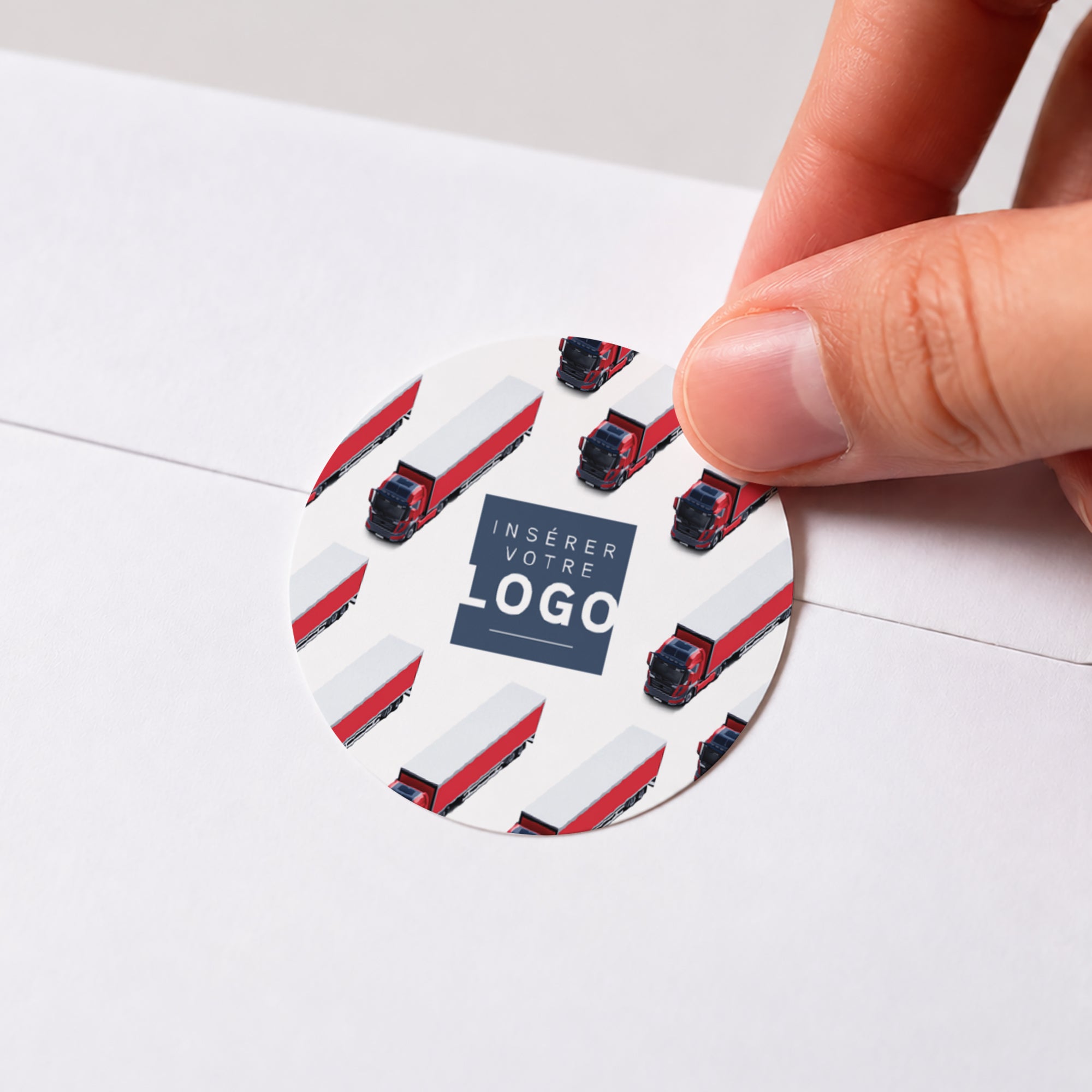 Trajectoires d'Exception | Vœux professionnels • Sticker • Rond photo N° 1