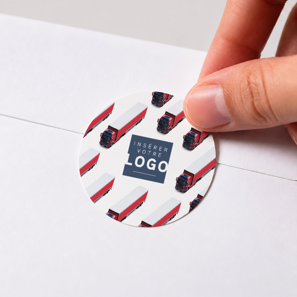 Trajectoires d'Exception | Vœux professionnels • Sticker • Rond photo N° 1
