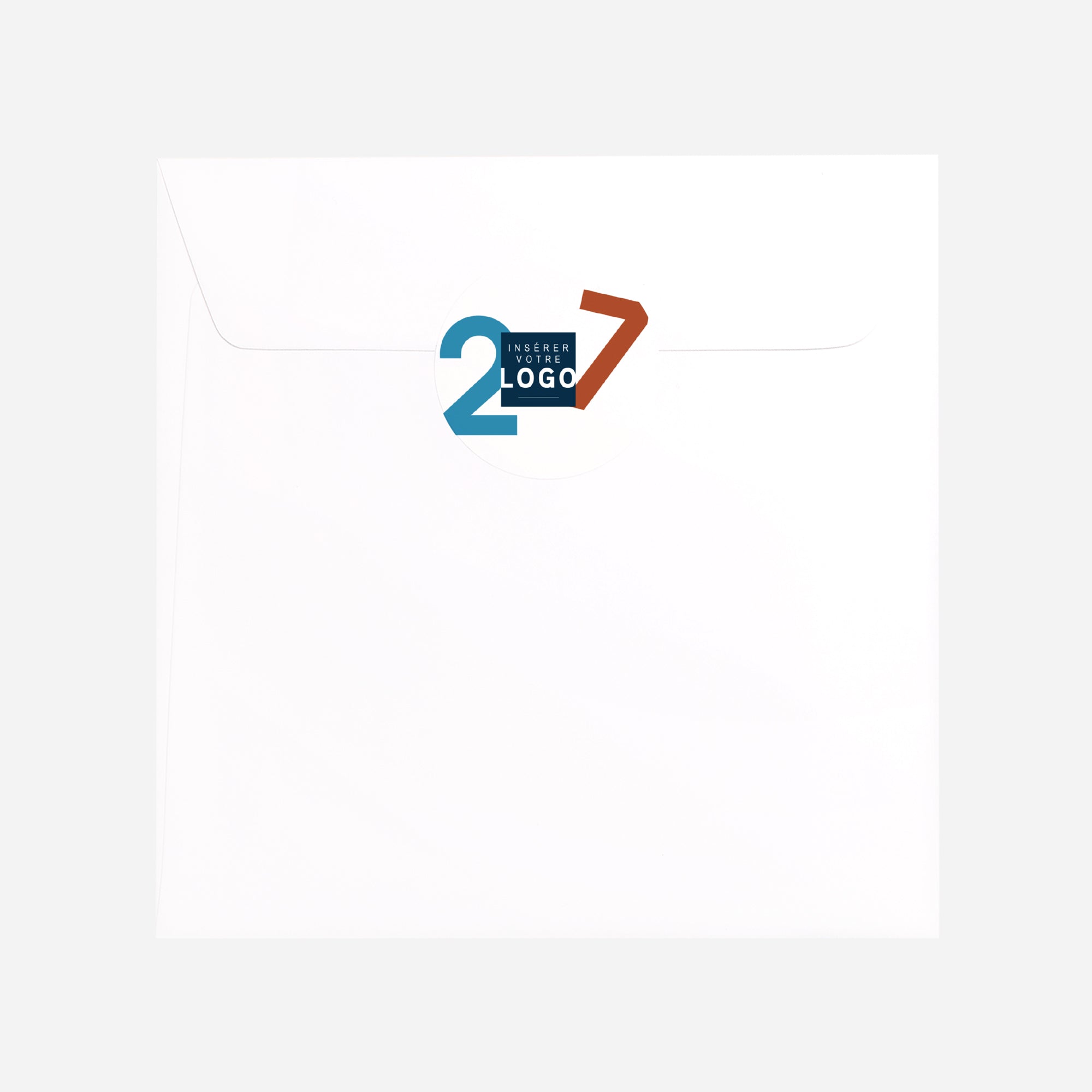 L'Empreinte de l'Innovation | Vœux professionnels • Sticker • Rond photo N° 3
