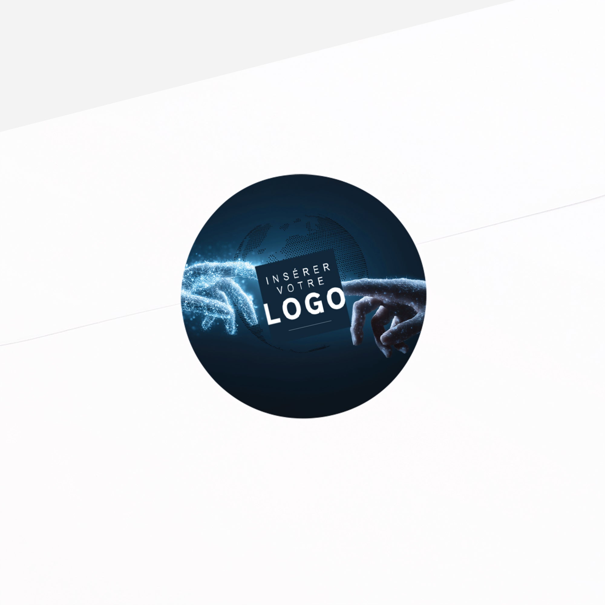Connexions d'Avenir | Vœux professionnels • Sticker • Rond photo N° 2