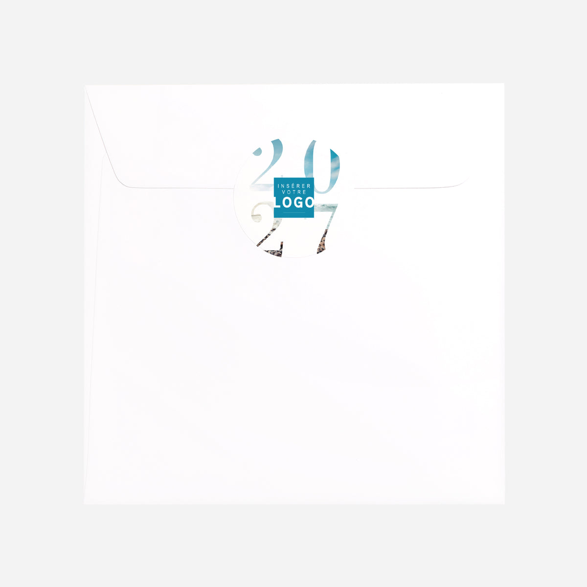 Destination Demain | Vœux professionnels • Sticker • Rond photo N° 3