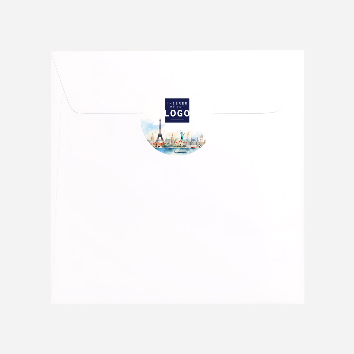 Destination Tourisme | Vœux professionnels • Sticker • Rond photo N° 3