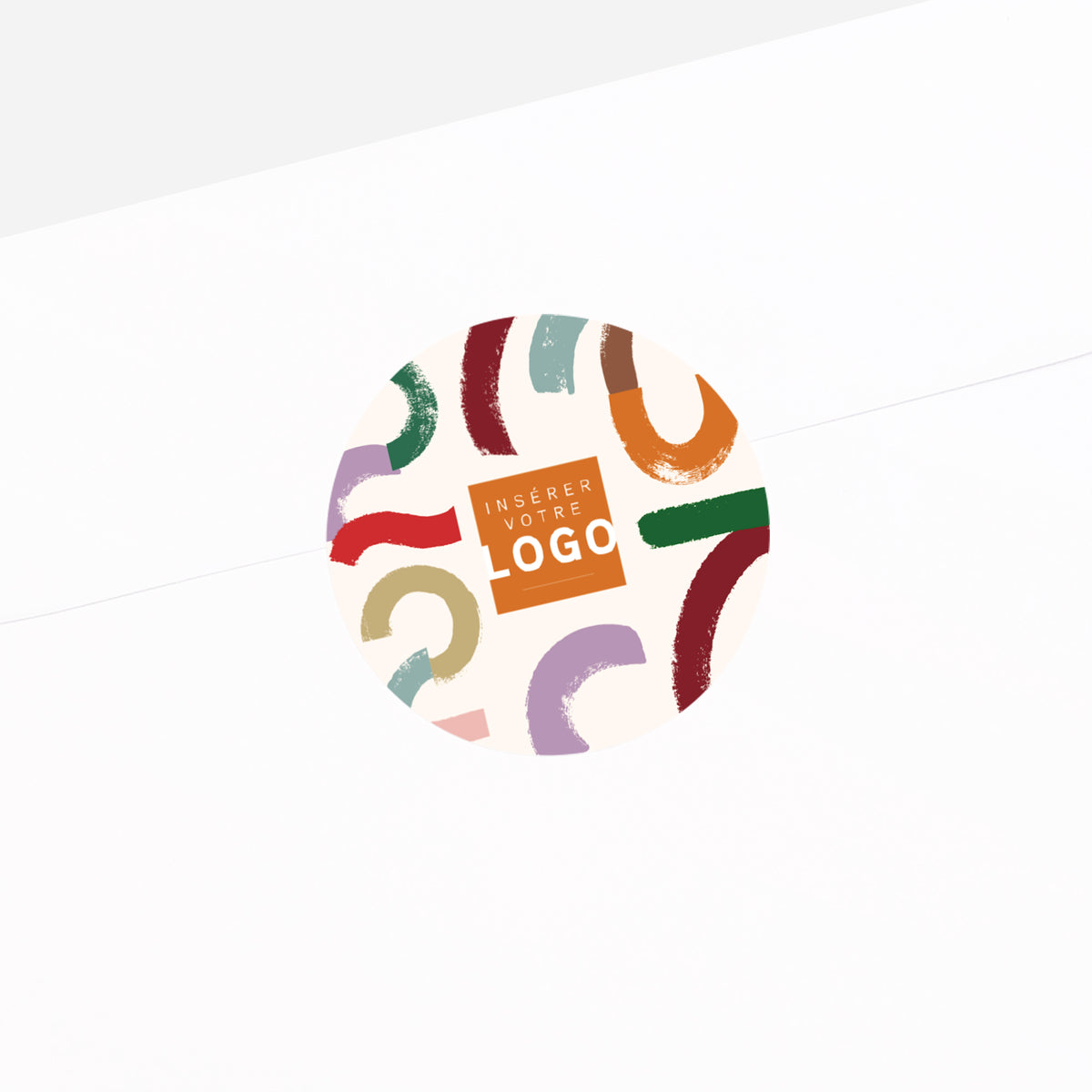 Colorful Year | Vœux professionnels • Sticker • Rond photo N° 2