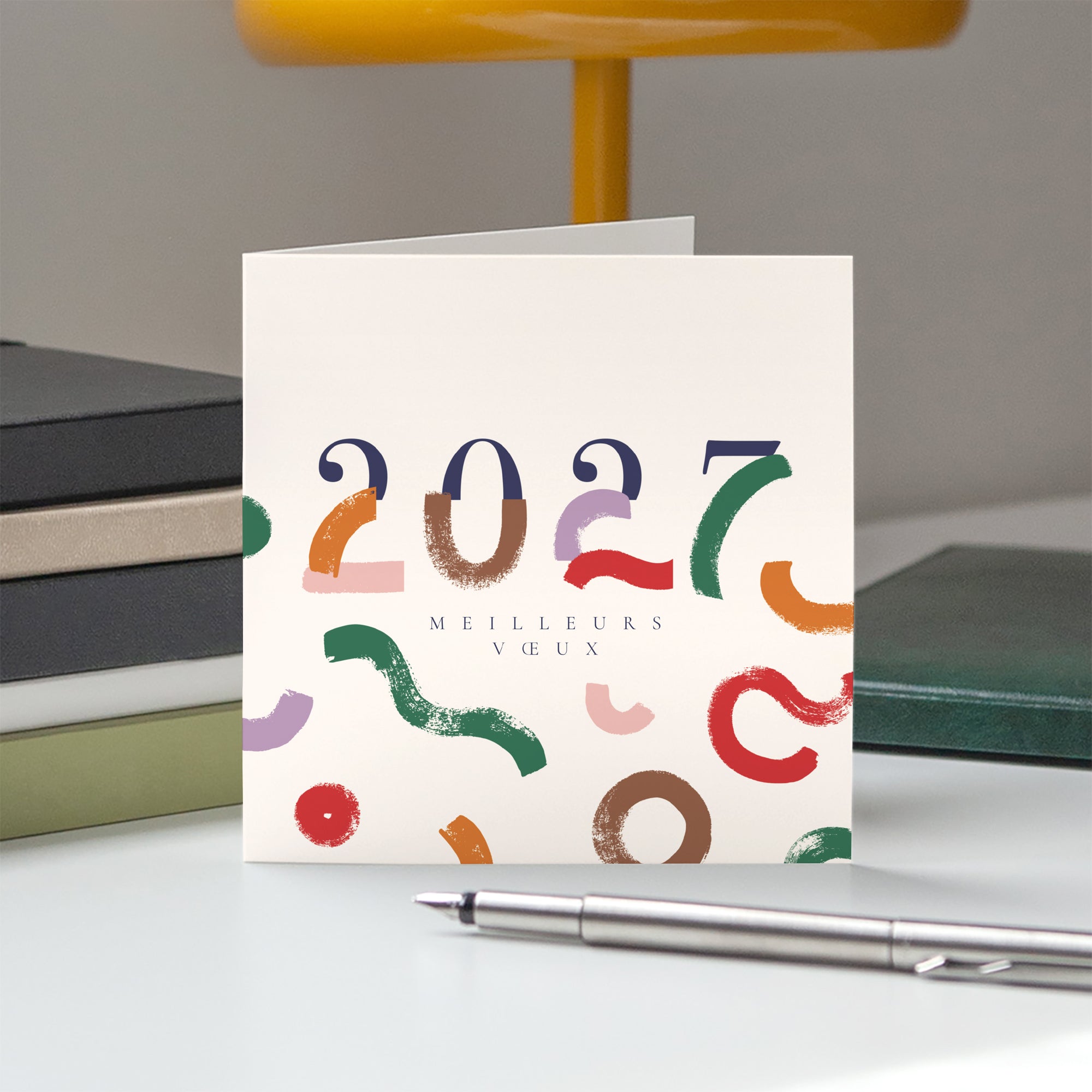 Creative Flow | Vœux professionnels • Carte de voeux • Carrée pliable photo N° 5