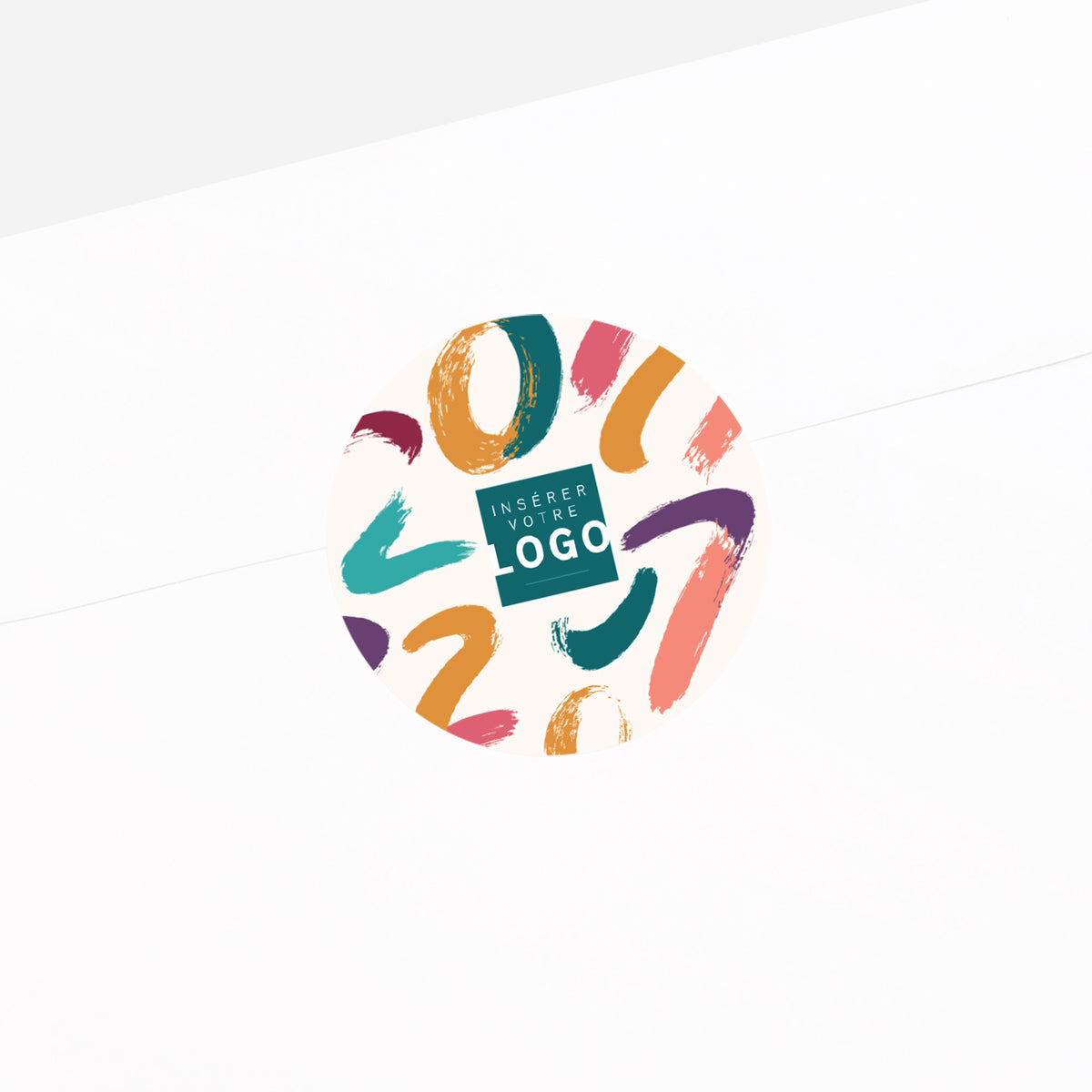 Coups d’Éclat | Vœux professionnels • Sticker • Rond photo N° 2