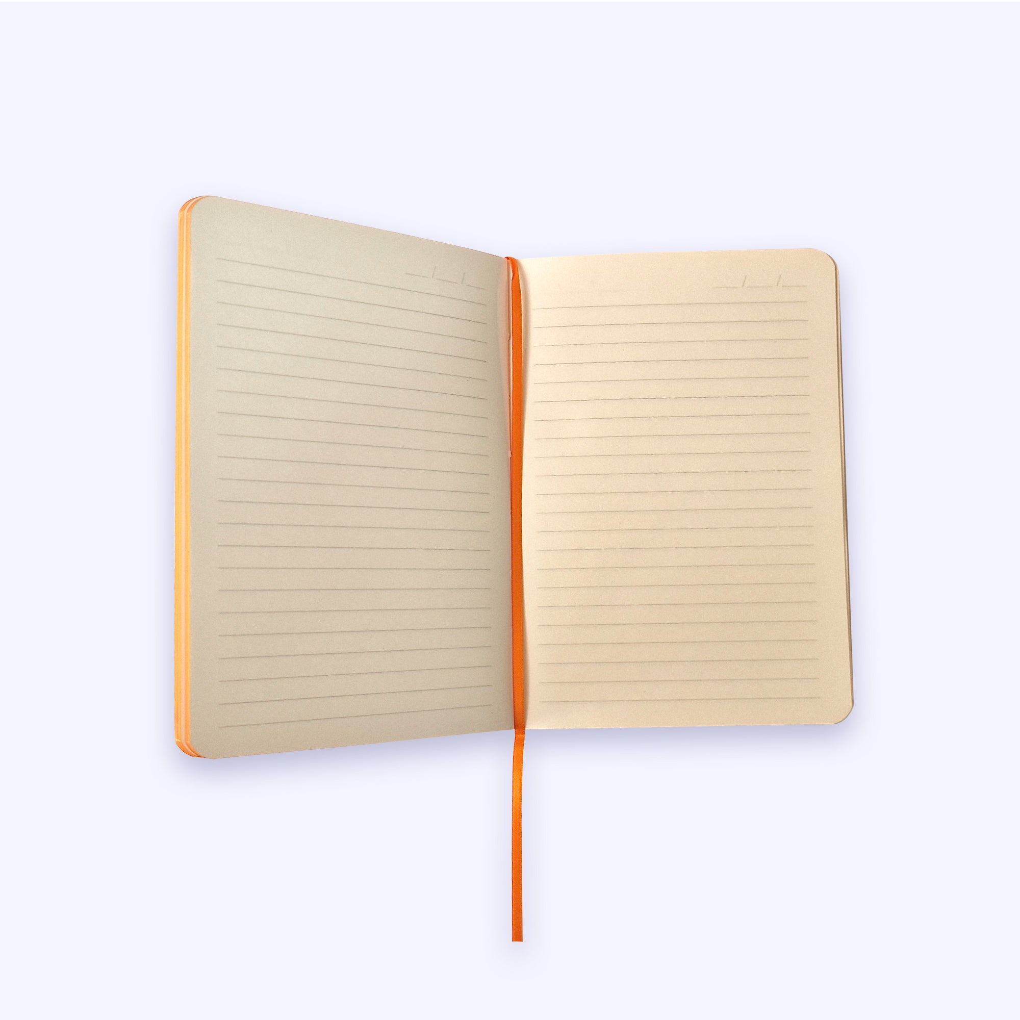 Nuance | Vœux professionnels • Carnet • Simili cuir - A6 - Orange vitaminé - 128 pages photo N° 3
