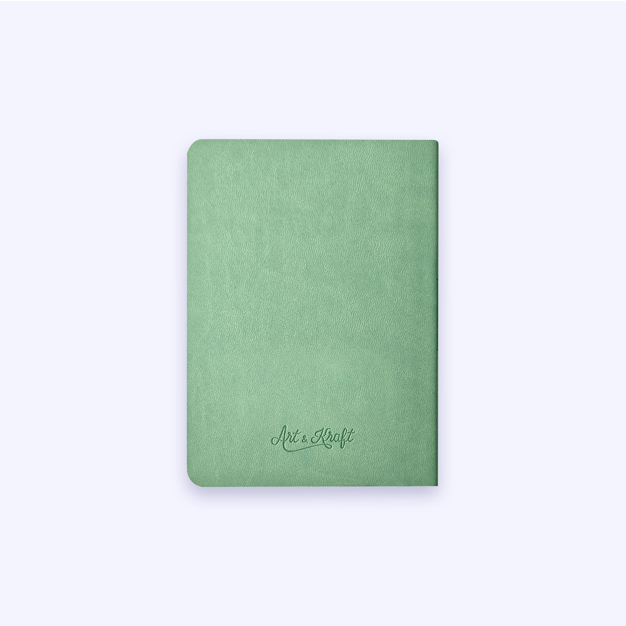 Carnet Nuance - Simili cuir - A6 - Menthe claire - 128 pages photo N° 2