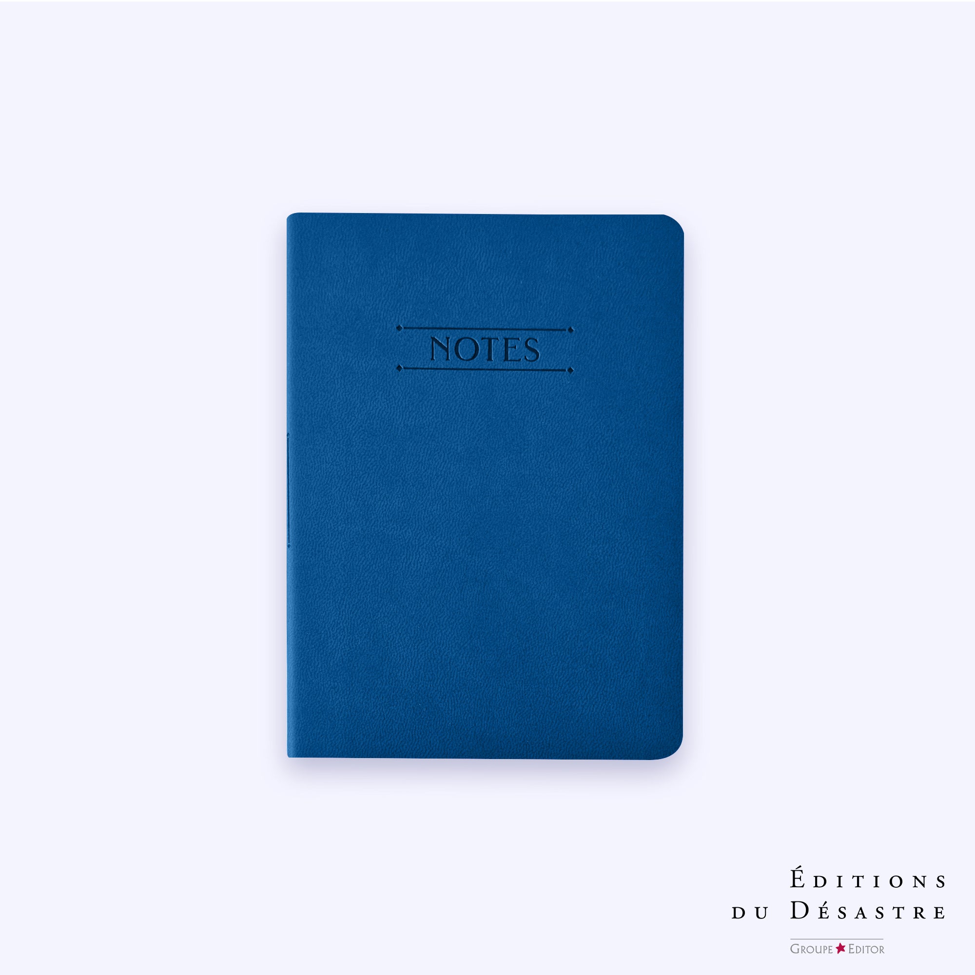 Nuance | Vœux professionnels • Carnet • Simili cuir - A6 - Bleu Majorelle - 128 pages photo N° 1