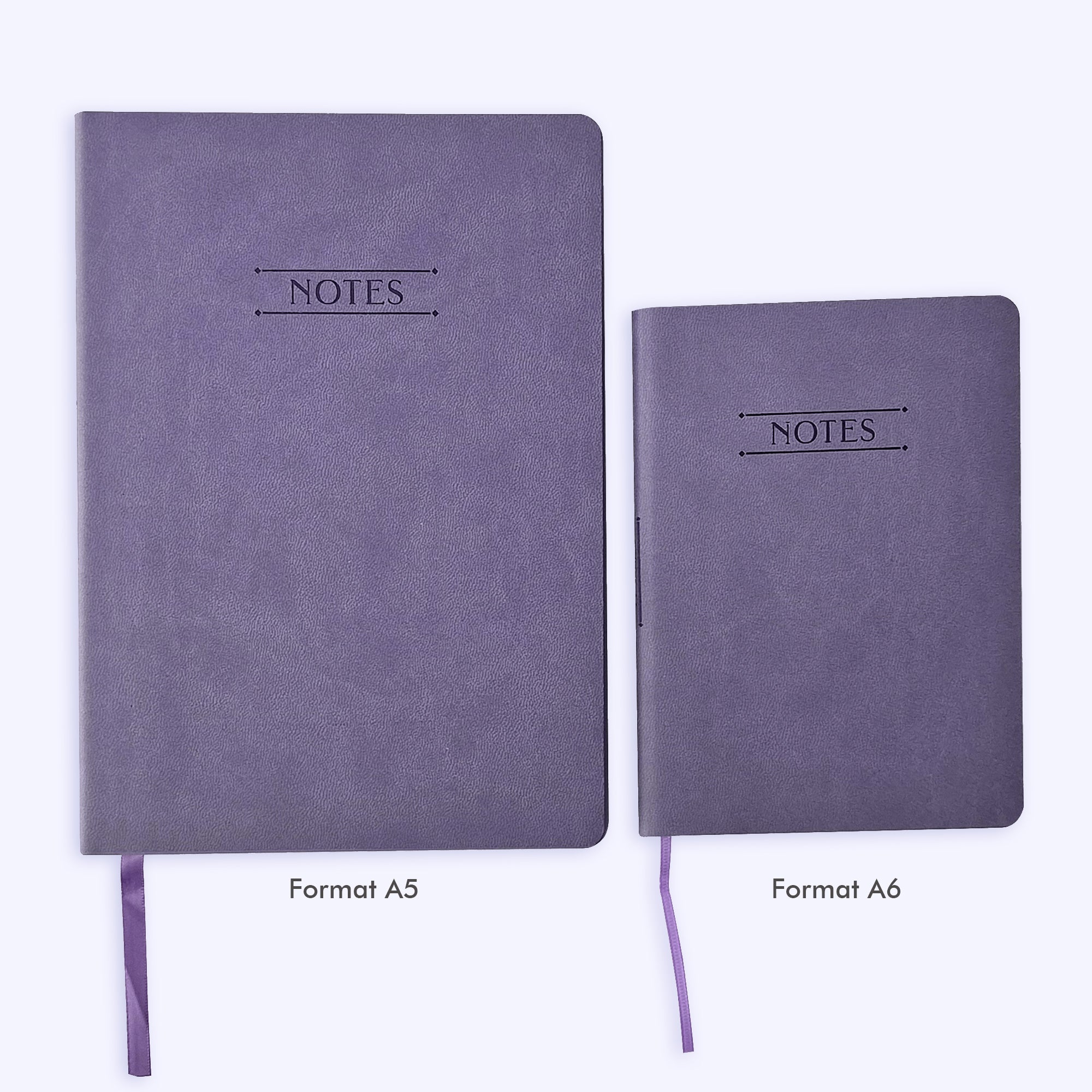 Nuance | Vœux professionnels • Carnet • Simili cuir - A5 - Lavande - 192 pages photo N° 5