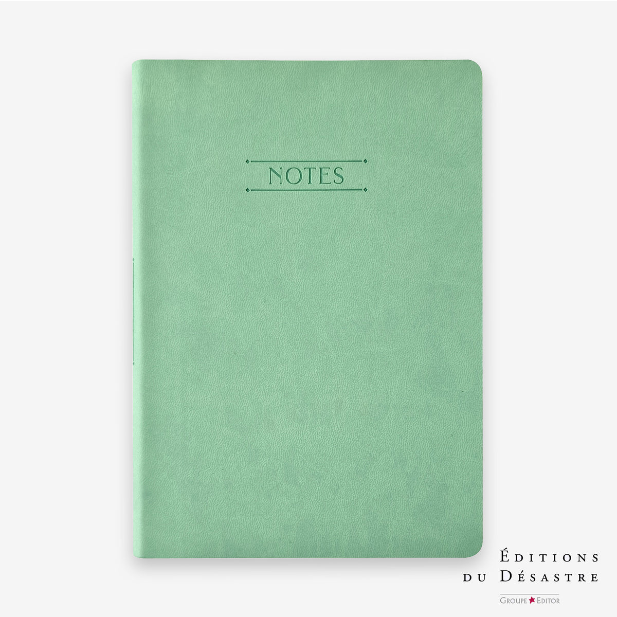 Nuance | Vœux professionnels • Carnet • Simili cuir - A5 - Menthe claire - 192 pages photo N° 1