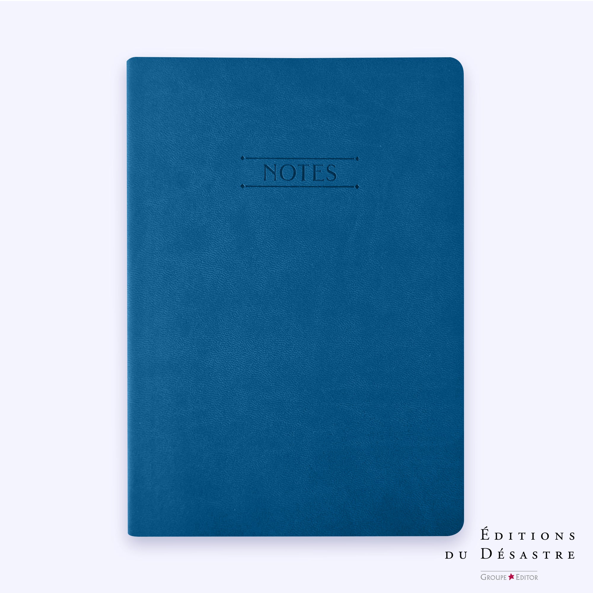 Nuance | Vœux professionnels • Carnet • Simili cuir - A5 - Bleu Majorelle - 192 pages photo N° 1