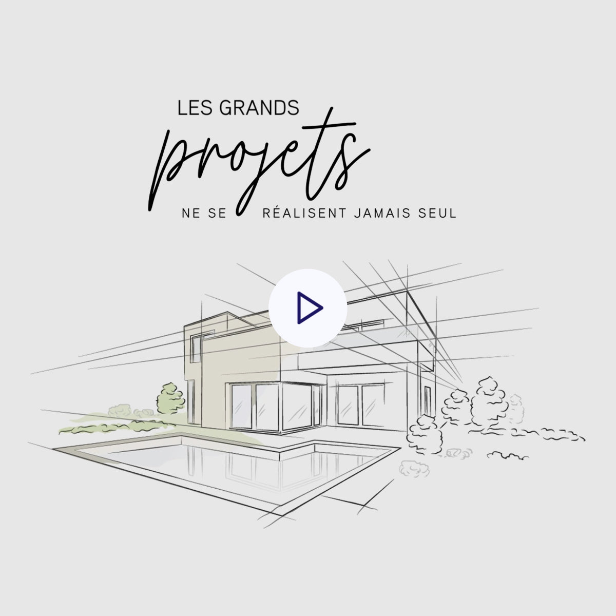 Grands Projets | Vœux professionnels • Carte virtuelle • eCard Vidéo photo N° 1
