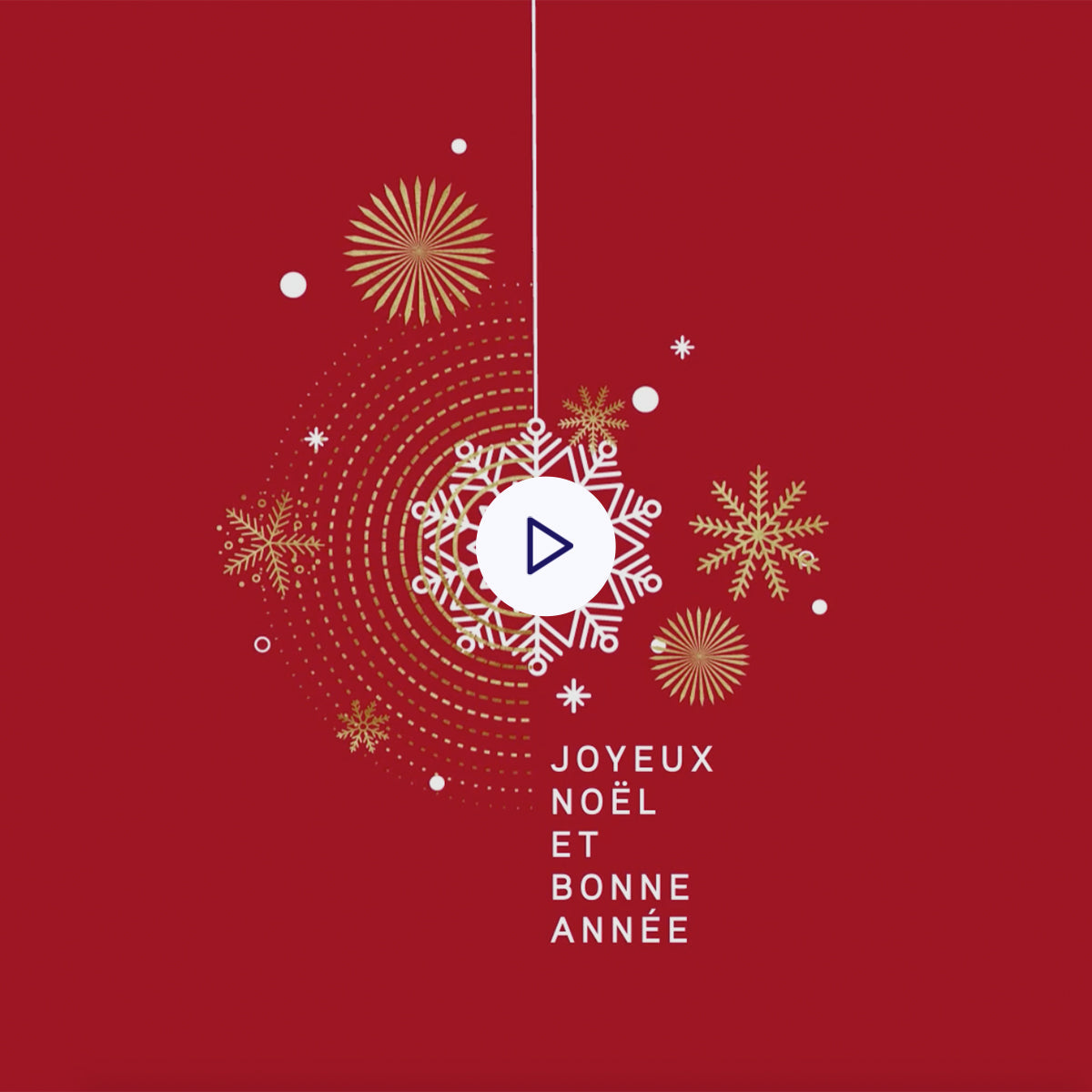 Merry Christmas | Vœux professionnels • Carte virtuelle photo N° 1
