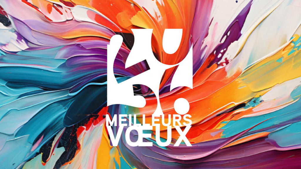 Eclat coloré | Vœux professionnels • Carte virtuelle • eCard Vidéo photo N° 1