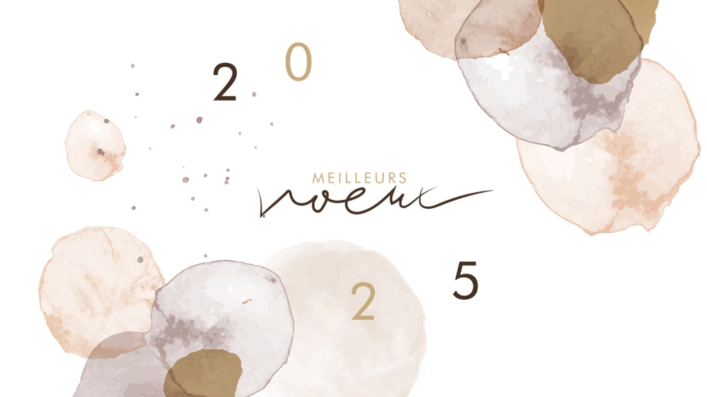 Cercles aquarelle | Vœux professionnels • Carte virtuelle • eCard Vidéo photo N° 1