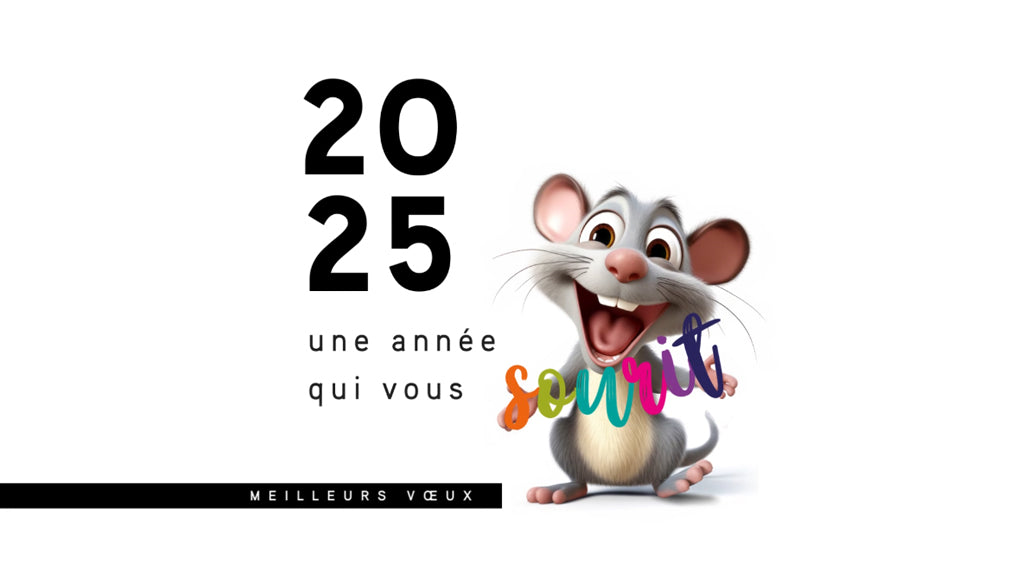 Souris | Vœux professionnels • Carte virtuelle • eCard Vidéo photo N° 1
