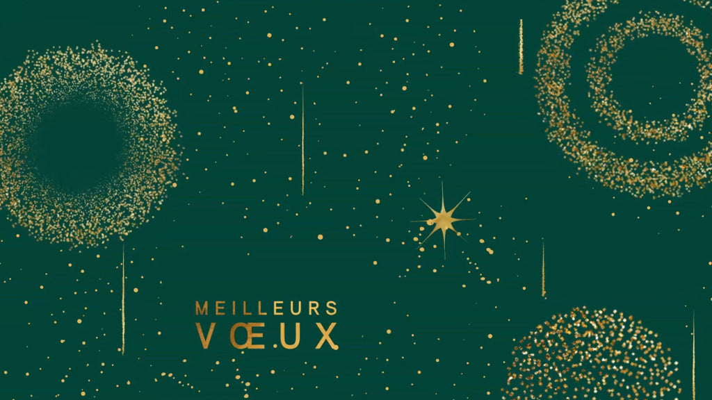 Noël scintillant | Vœux professionnels • Carte virtuelle • eCard Vidéo photo N° 1