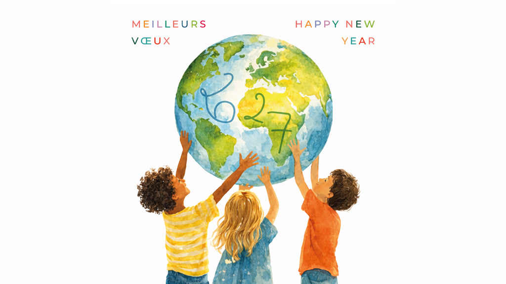 Mains vers le Monde | Vœux professionnels • Carte virtuelle • eCard Vidéo photo N° 1